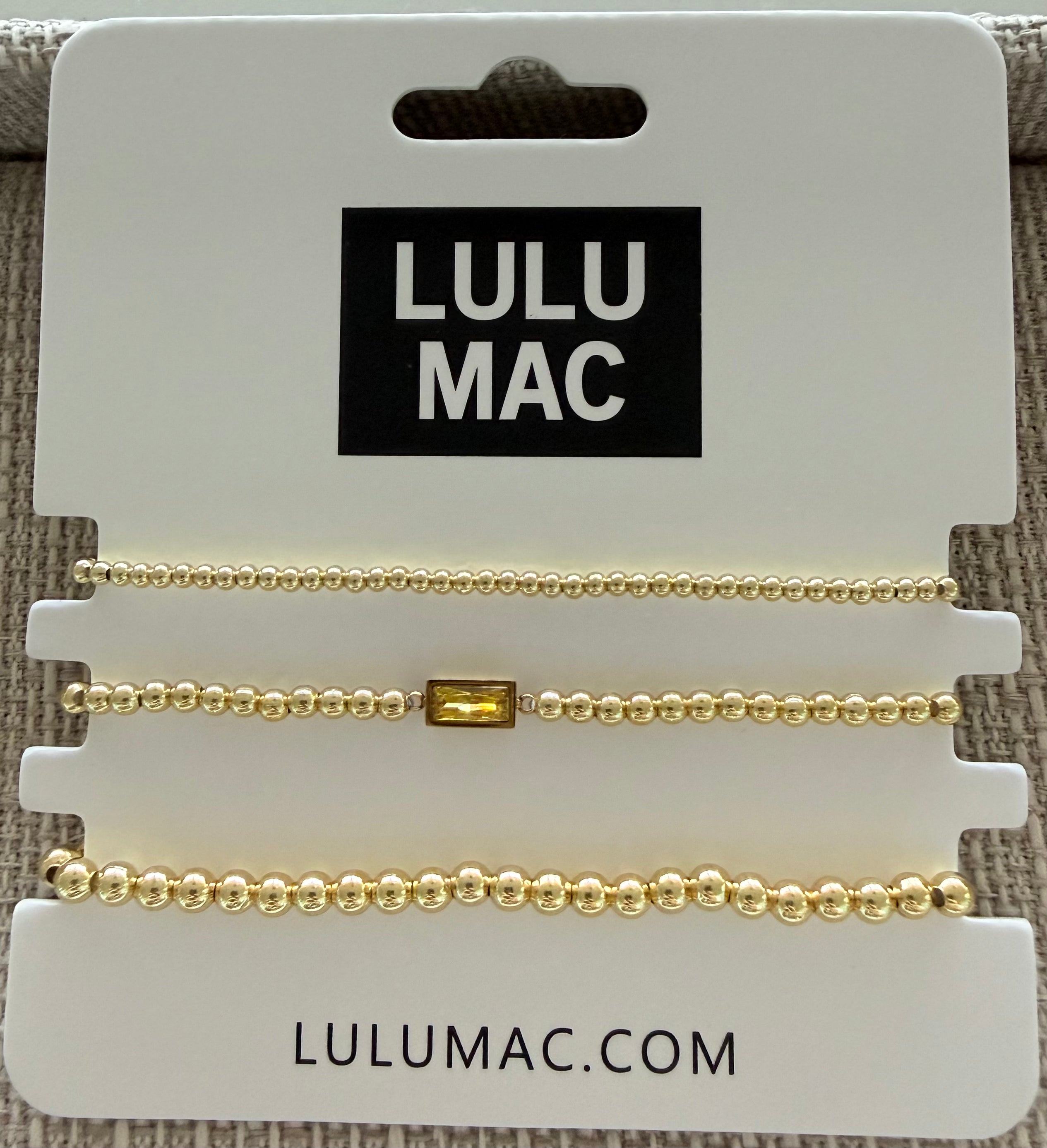 LULU MAC November Birthstone Bracelet Set