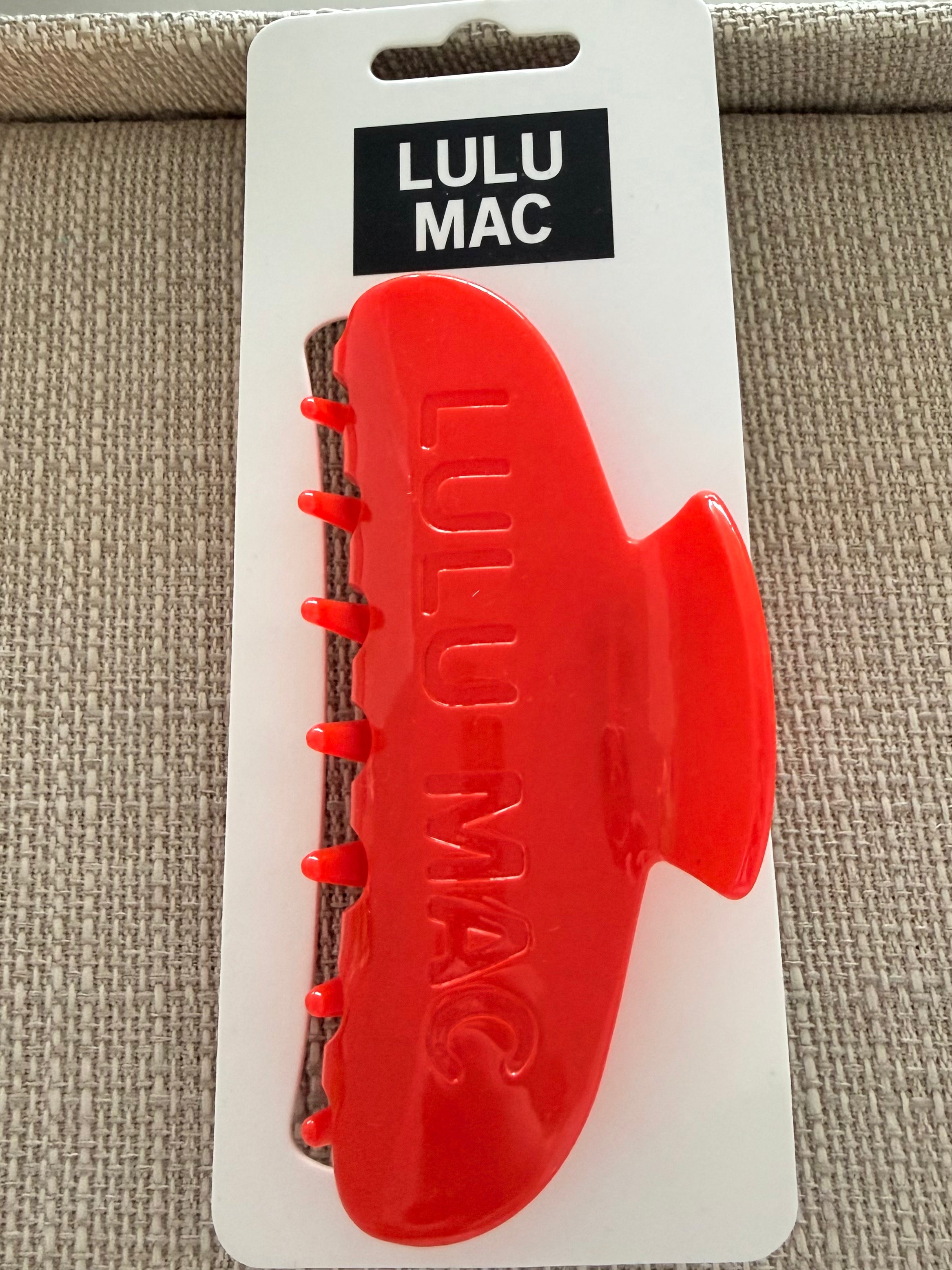 LULU MAC Red Hair Clip-Shop-Womens-Boutique-Clothing