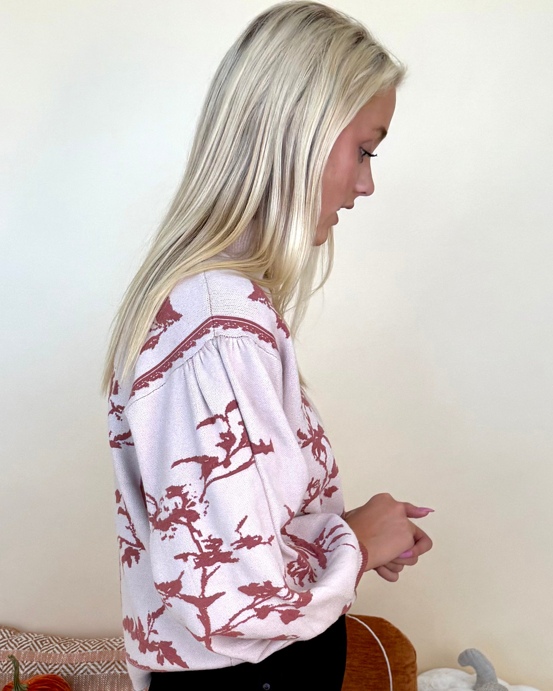 Nothing Changed Mauve Floral Sweater-Shop-Womens-Boutique-Clothing