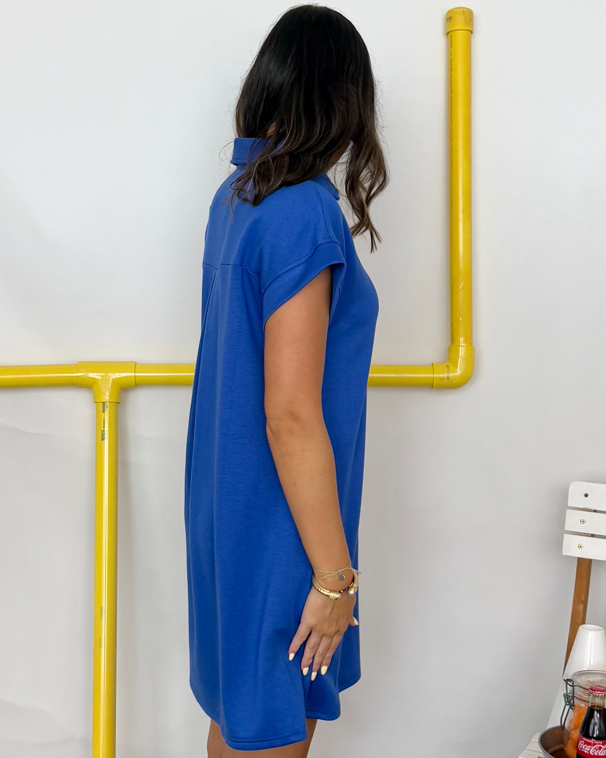 The Tide Royal Collared Pocket Dress-Shop-Womens-Boutique-Clothing