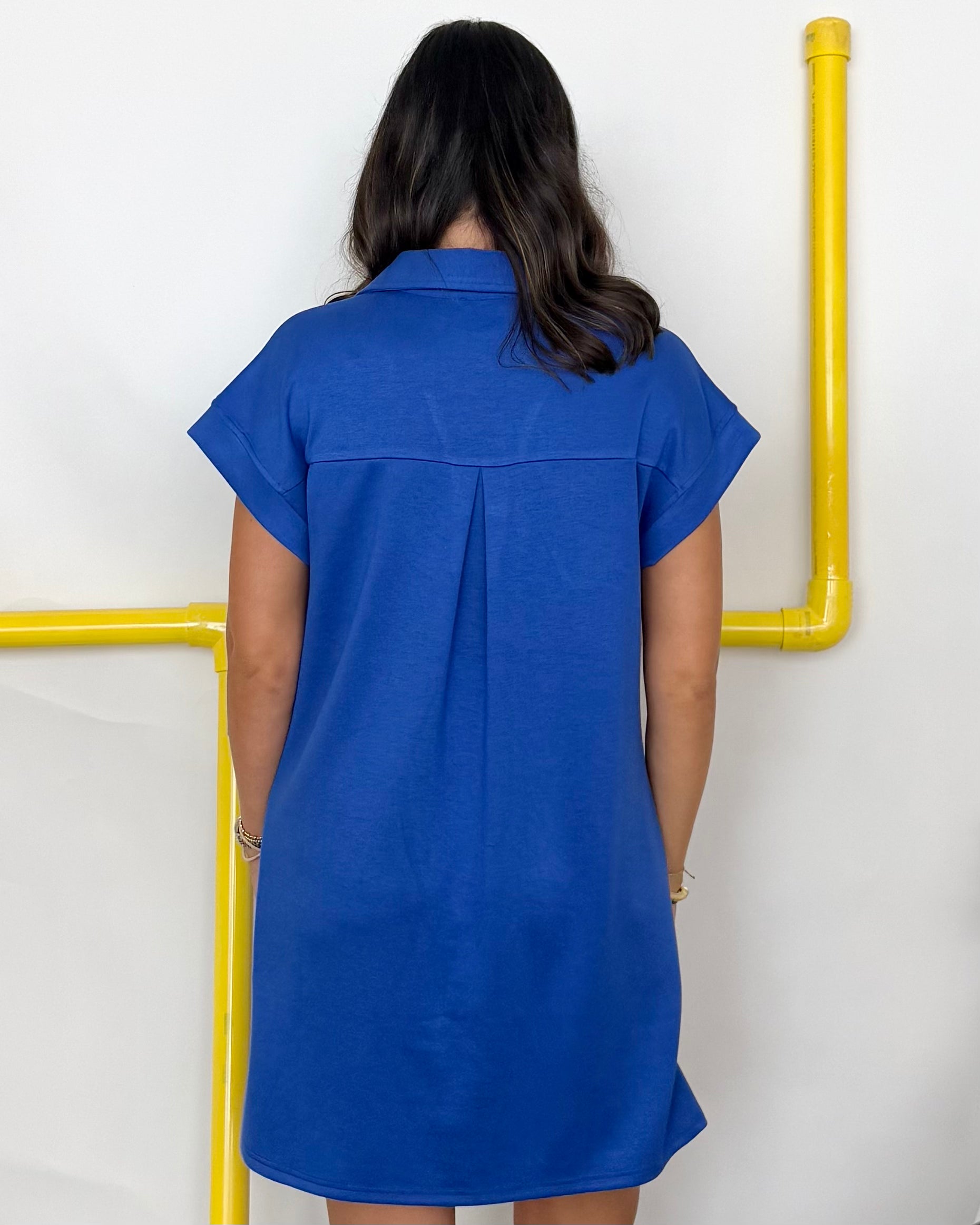 The Tide Royal Collared Pocket Dress-Shop-Womens-Boutique-Clothing