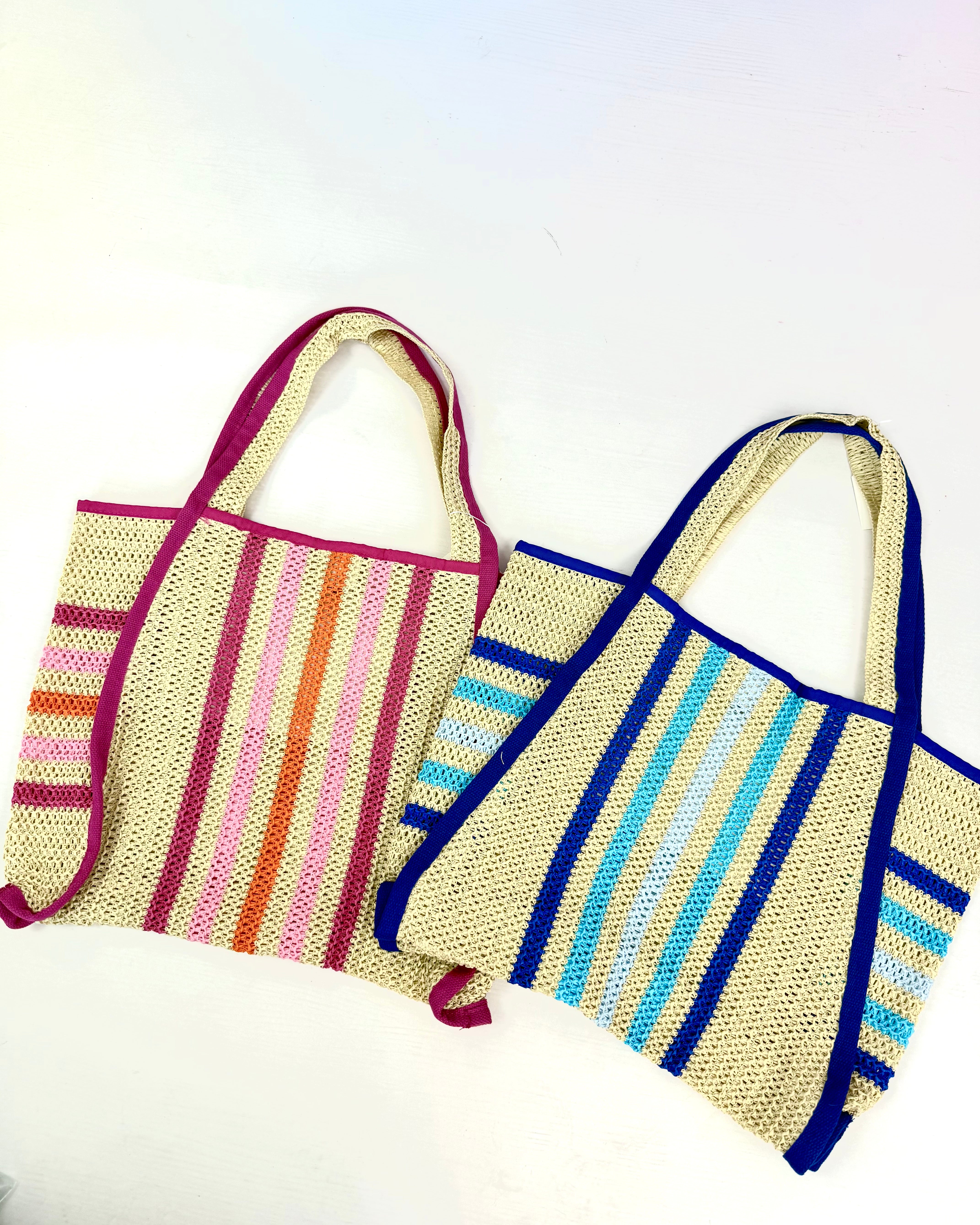 Coastal Ready Straw Tote Bag-Shop-Womens-Boutique-Clothing