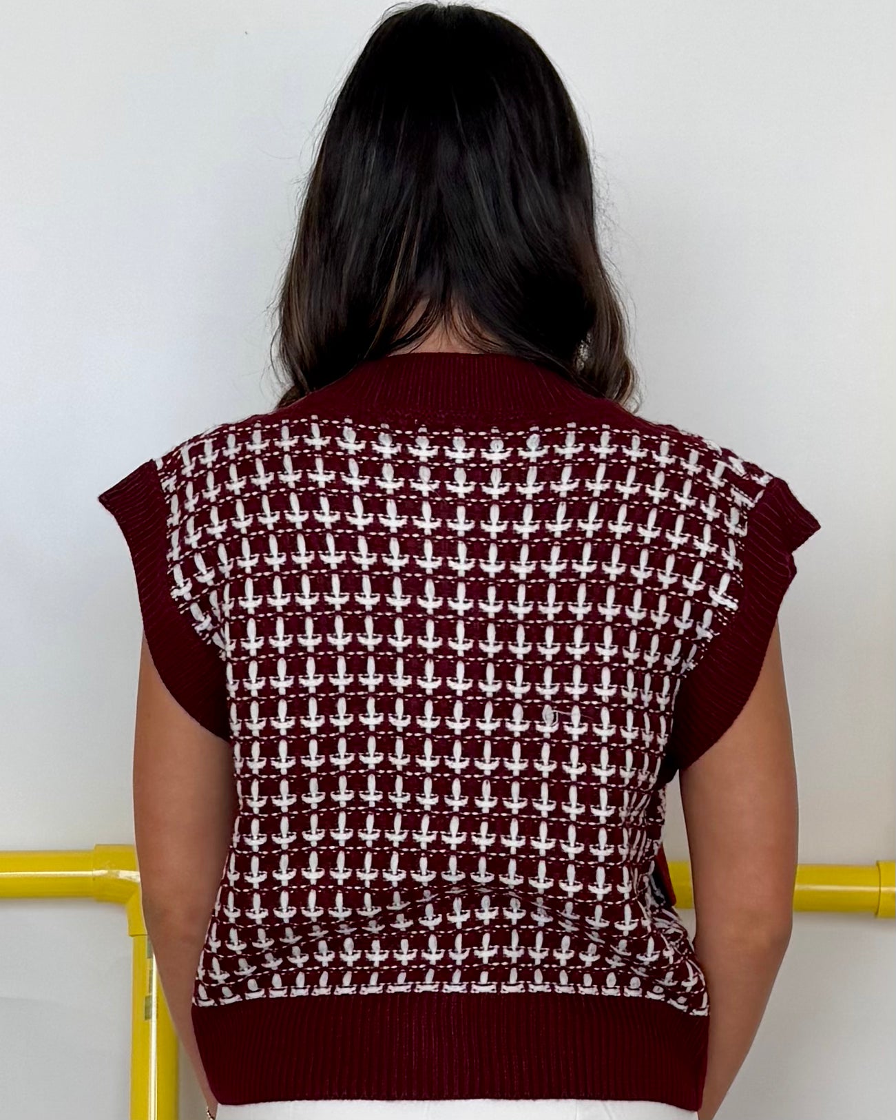 Made For Me Burgundy Button Sweater-Shop-Womens-Boutique-Clothing
