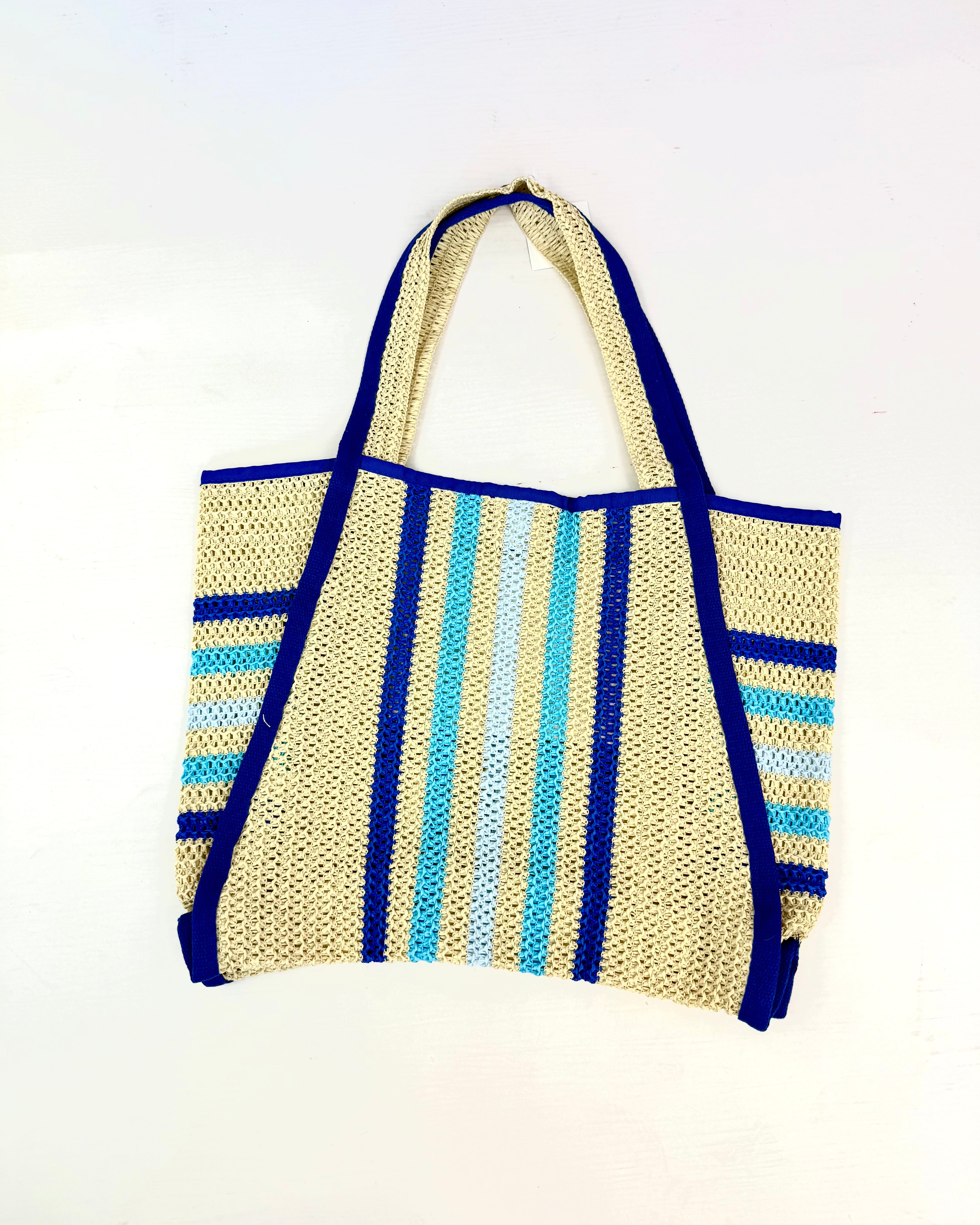 Coastal Ready Straw Tote Bag-Shop-Womens-Boutique-Clothing
