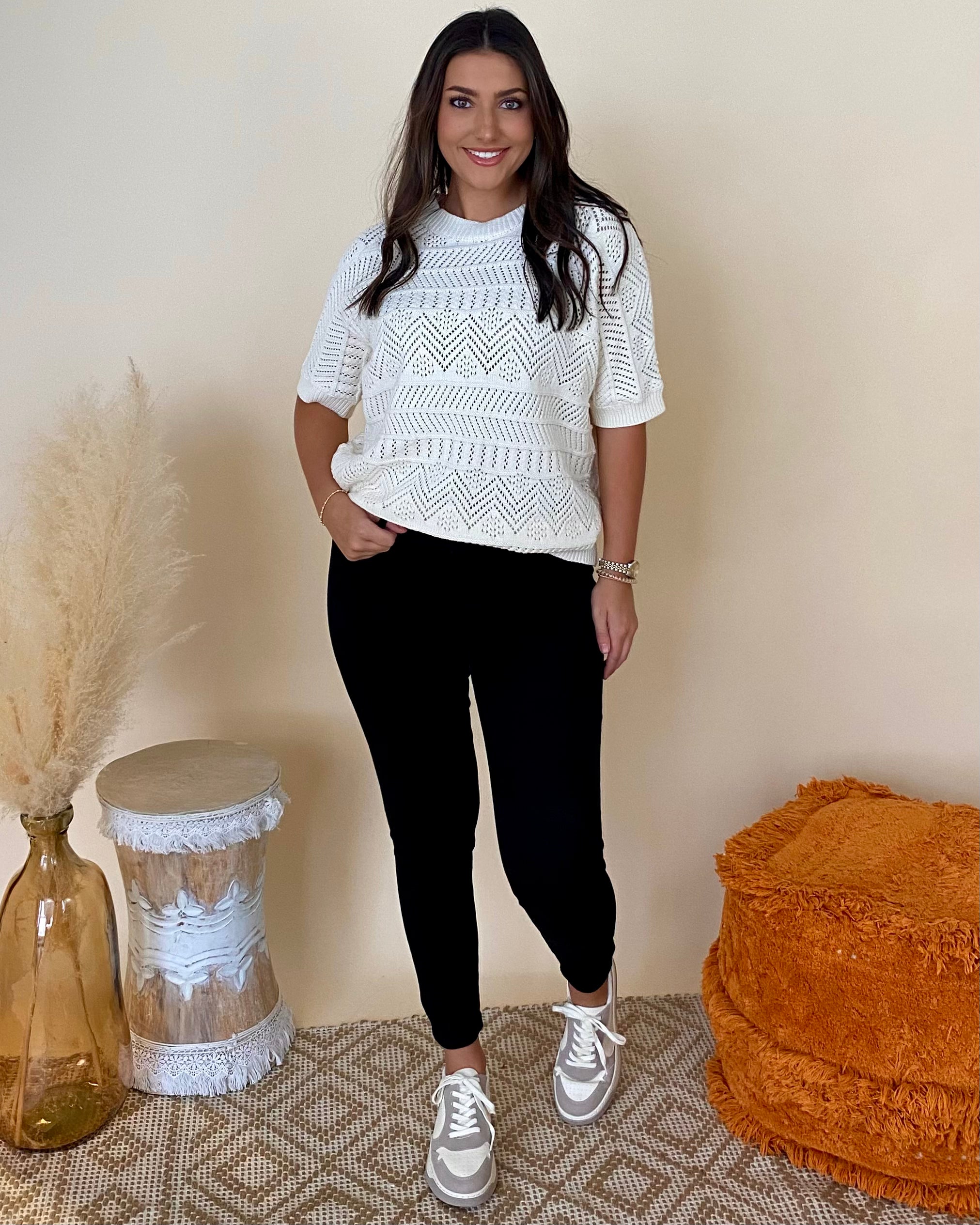 Know Better Ivory Crochet Sweater-Shop-Womens-Boutique-Clothing