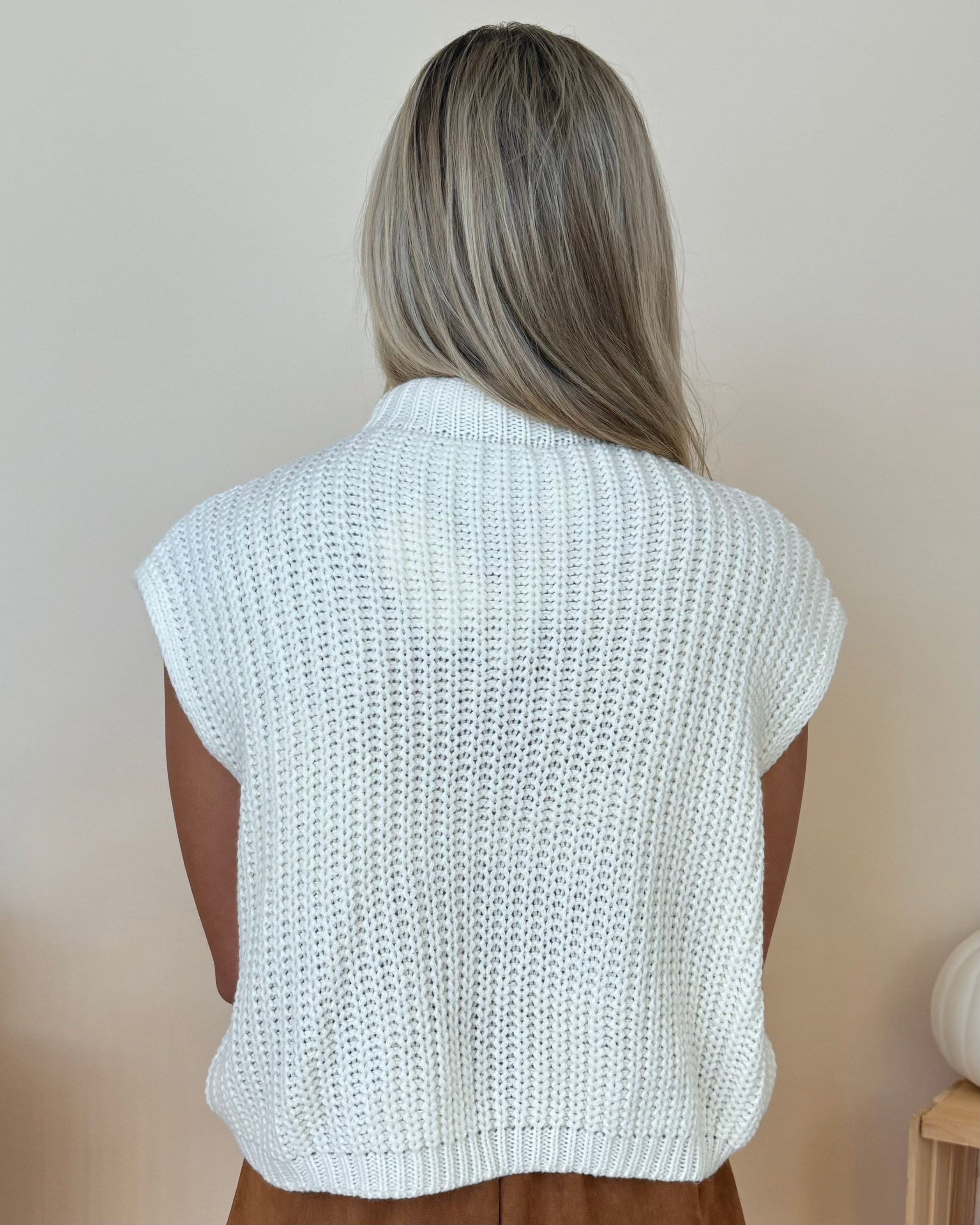 Comfy Glam Cream Cable Knit Sweater-Shop-Womens-Boutique-Clothing