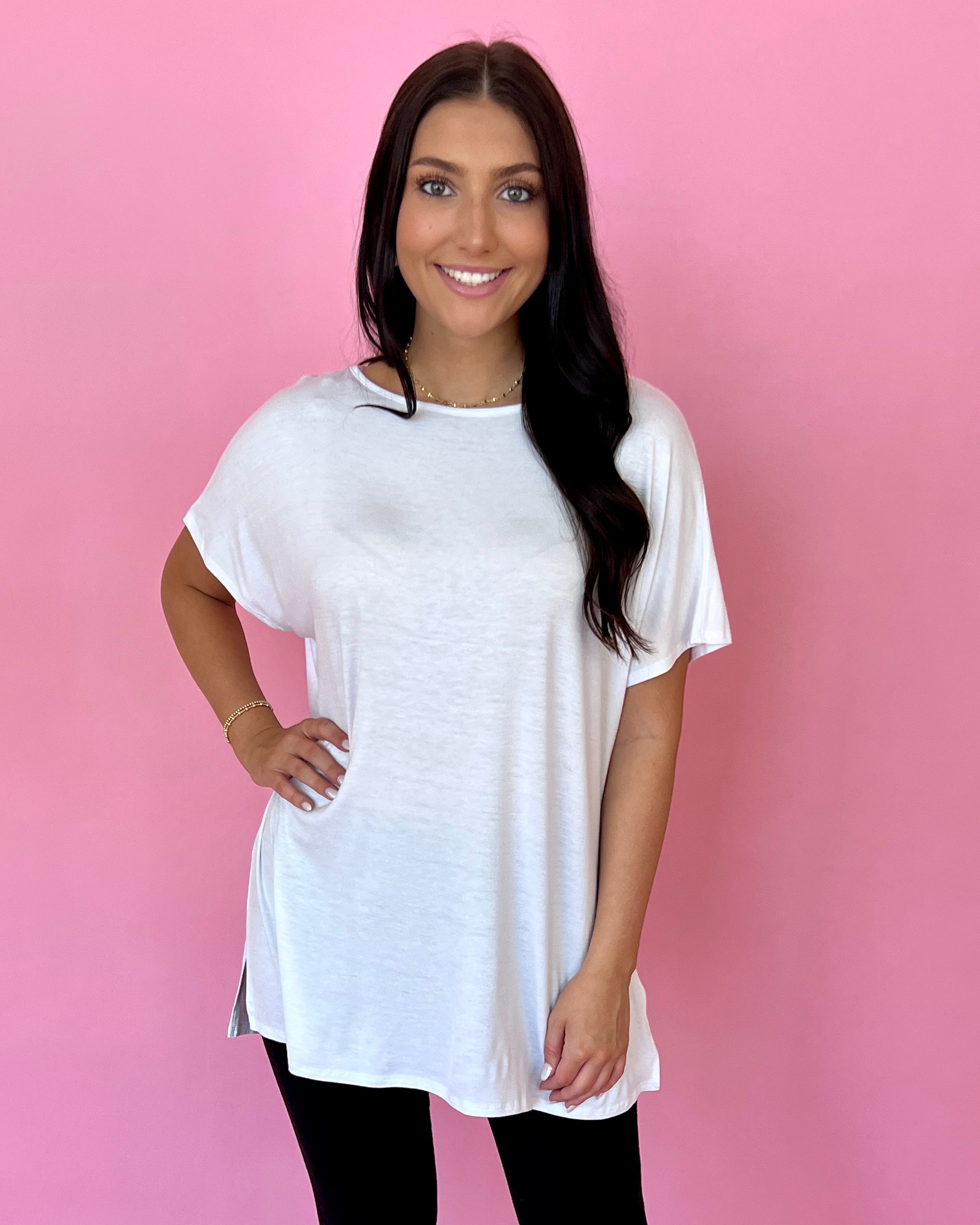 Anything But Basic White Top-Shop-Womens-Boutique-Clothing