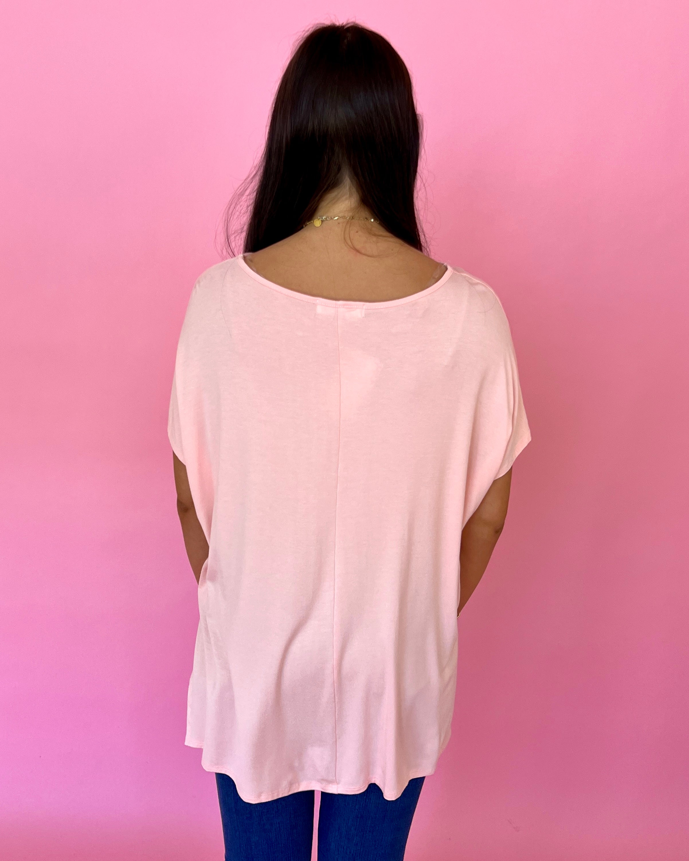 Anything But Basic Light Rose Top-Shop-Womens-Boutique-Clothing