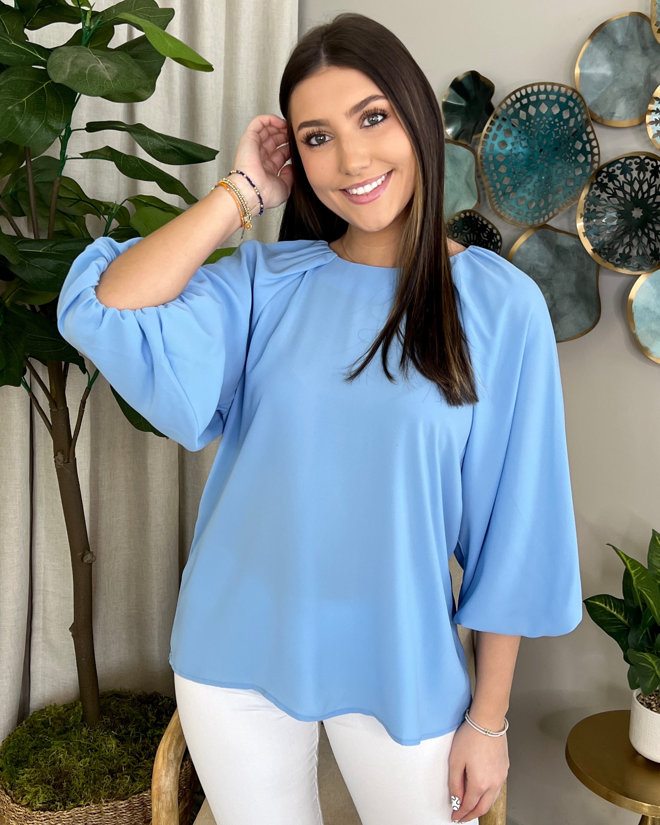 Ready For It Powder Blue Top-Shop-Womens-Boutique-Clothing