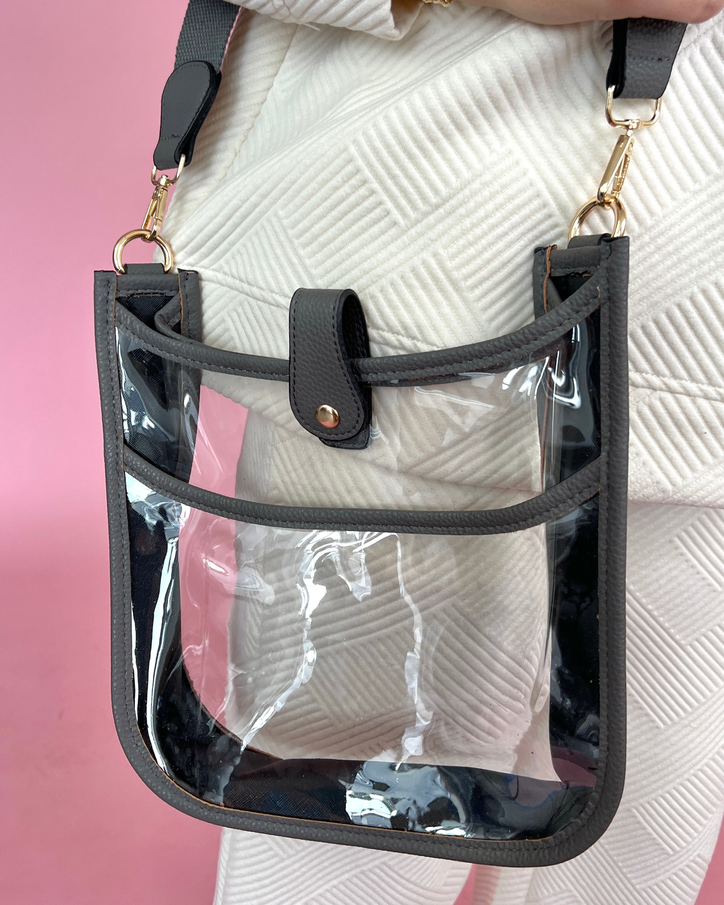 Dropship Clear Plastic Tote Bag Women Transparent Pvc Waterproof Crossbody  Handbag Shoulder Bag Women Girl's Zip Purse Stadium Security to Sell Online  at a Lower Price | Doba