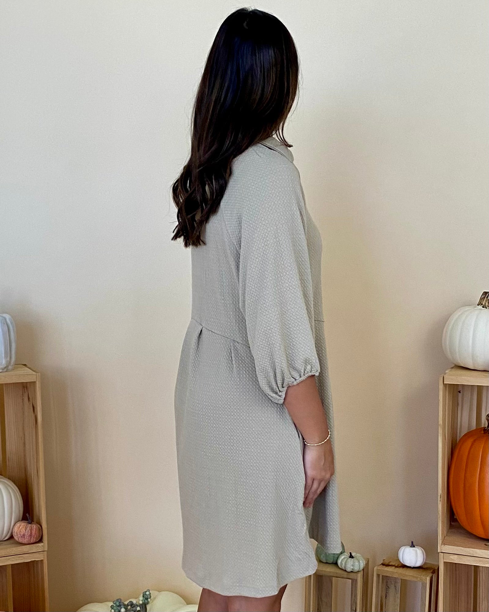 The Dream Latte Textured Dress-Shop-Womens-Boutique-Clothing