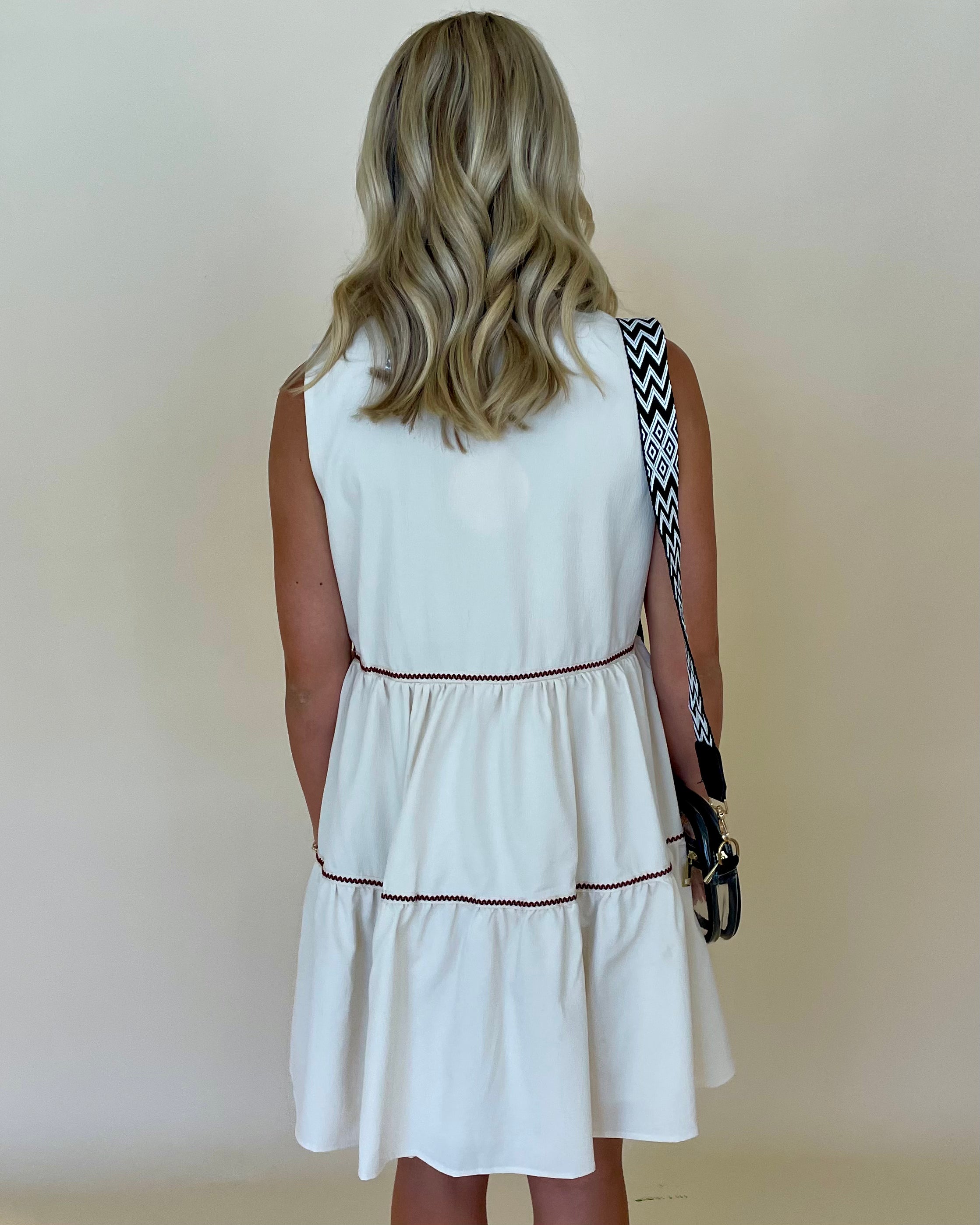 Call It Cream Tiered Dress-Shop-Womens-Boutique-Clothing