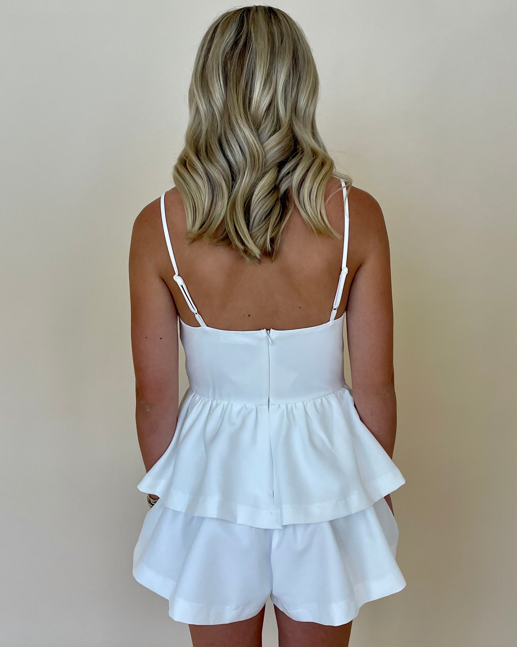 Easily Accept Off White Cocktail Romper-Shop-Womens-Boutique-Clothing