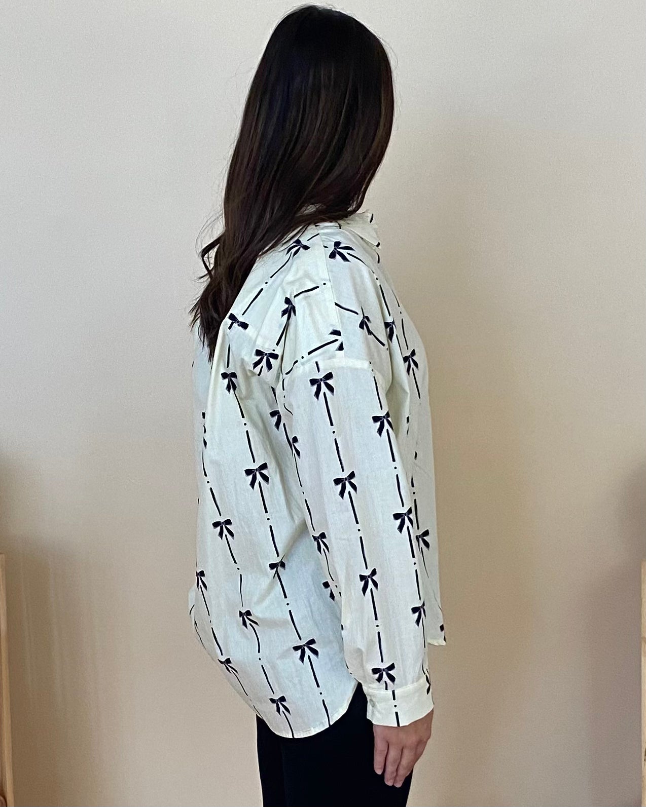 Love Truly Ivory Print Top-Shop-Womens-Boutique-Clothing