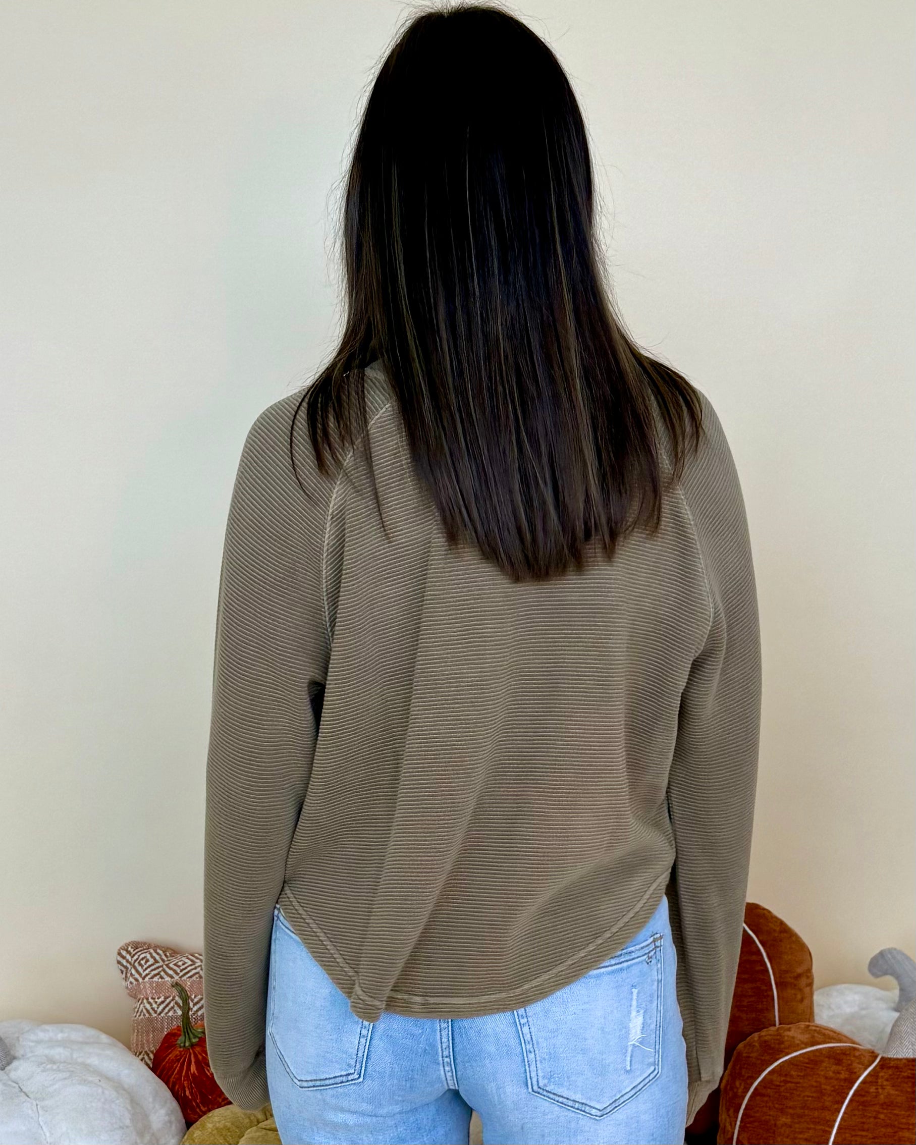 Whole Picture Brown Button Up Top-Shop-Womens-Boutique-Clothing