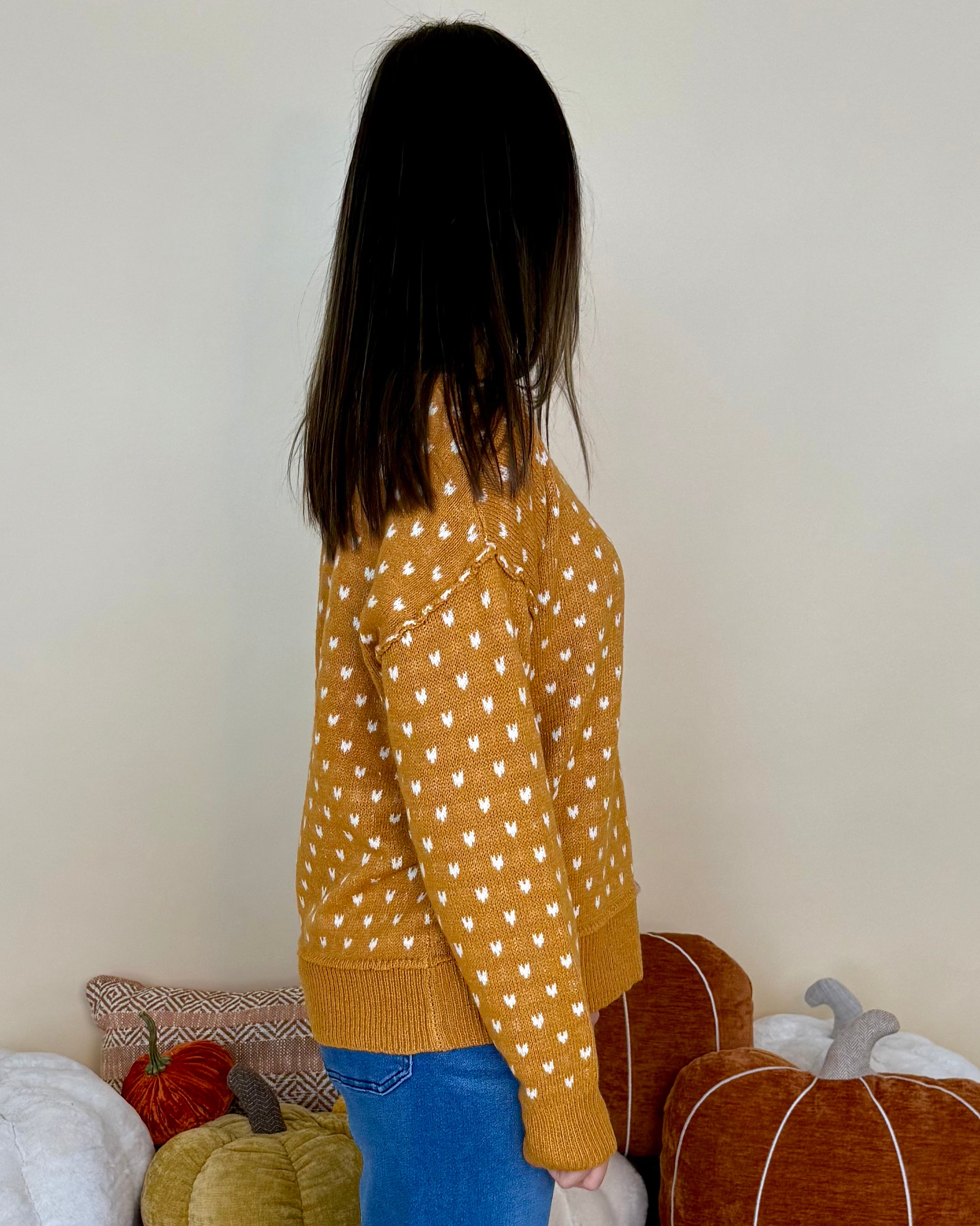 Push The Limits Mustard Seamed Sweater-Shop-Womens-Boutique-Clothing