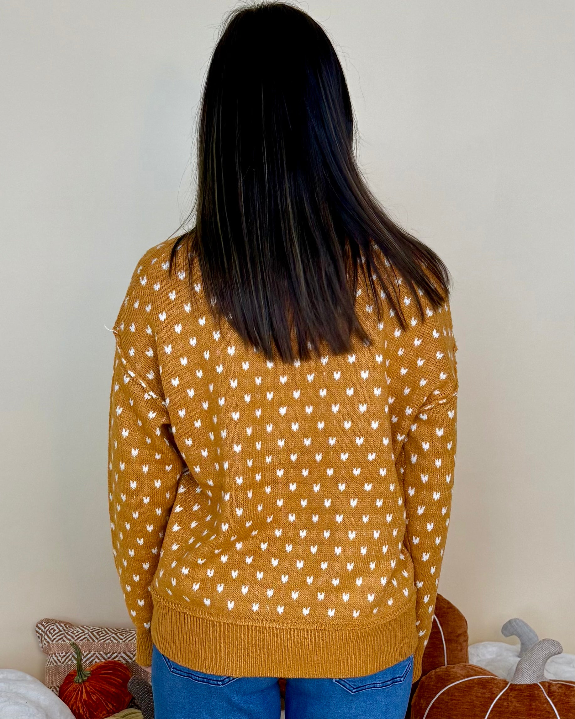 Push The Limits Mustard Seamed Sweater-Shop-Womens-Boutique-Clothing