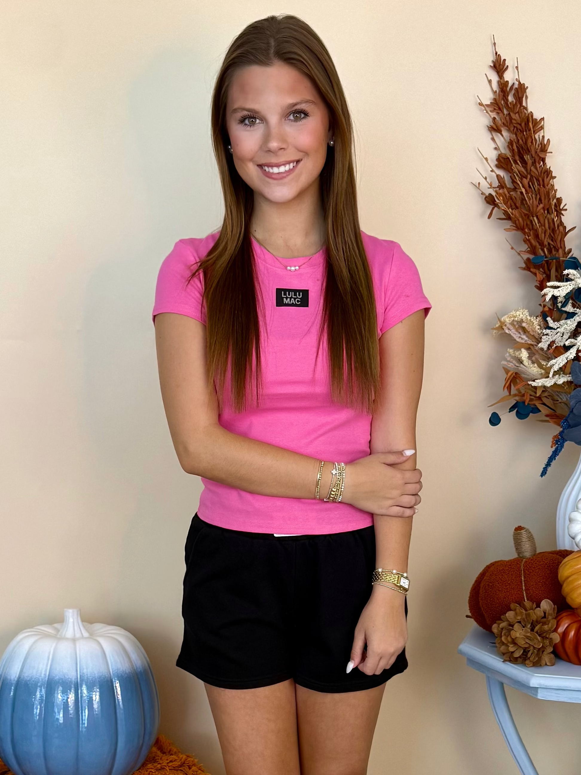 Lulu Mac Bubblegum Baby Doll Top