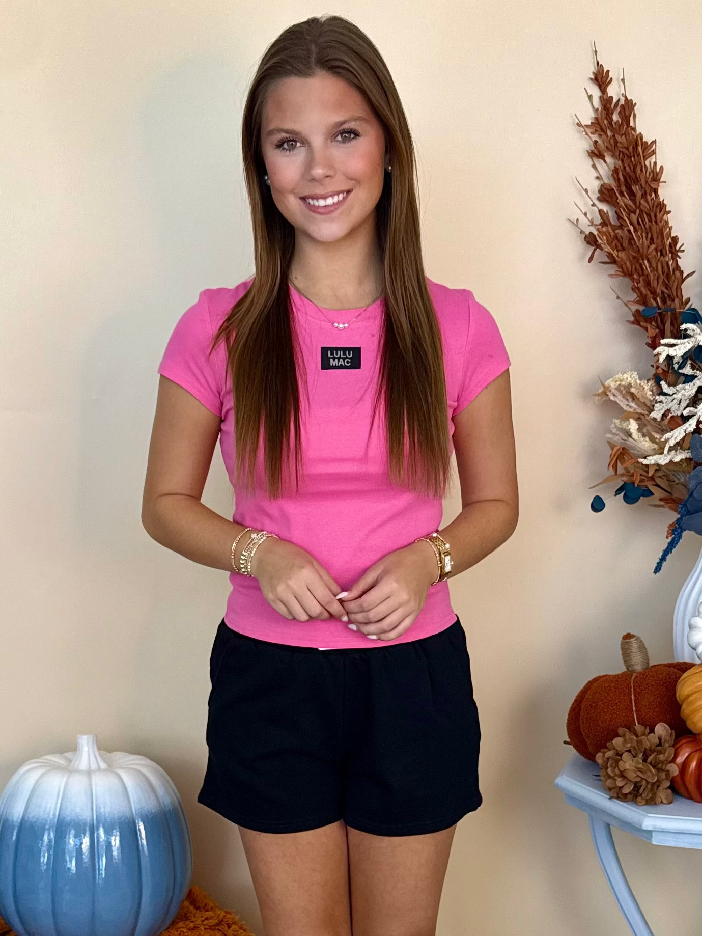 Lulu Mac Bubblegum Baby Doll Top