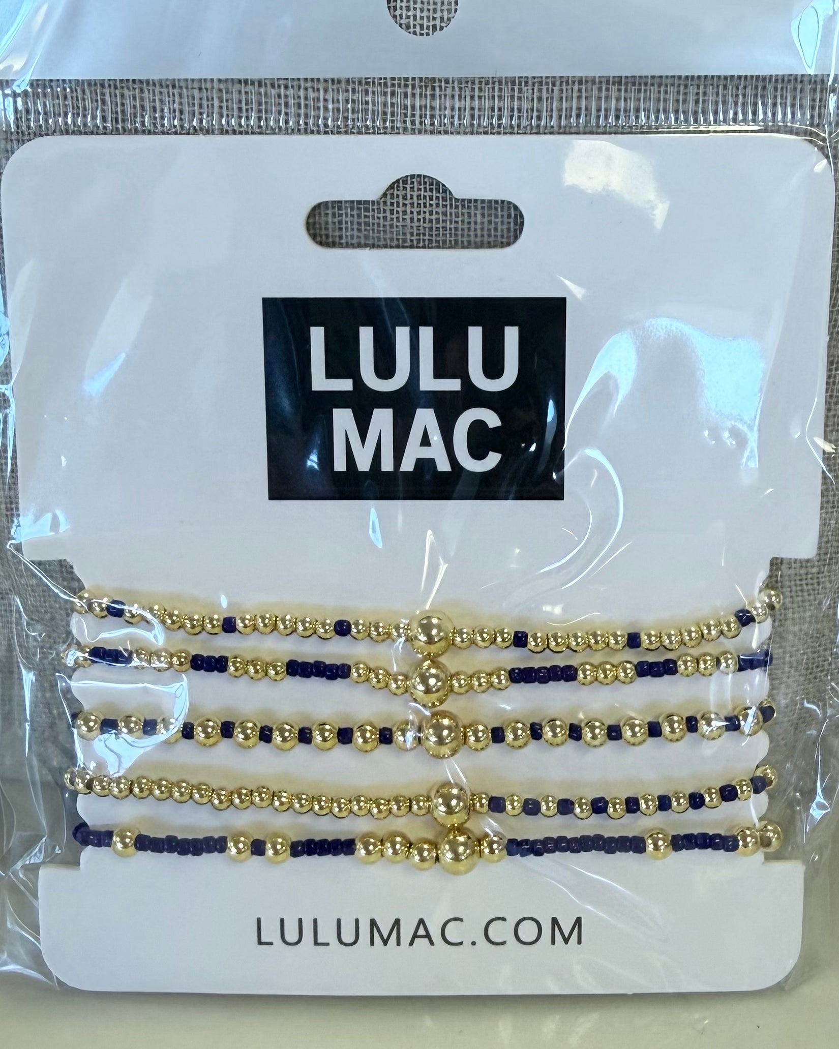 LULU MAC Navy Bracelet Set-Shop-Womens-Boutique-Clothing