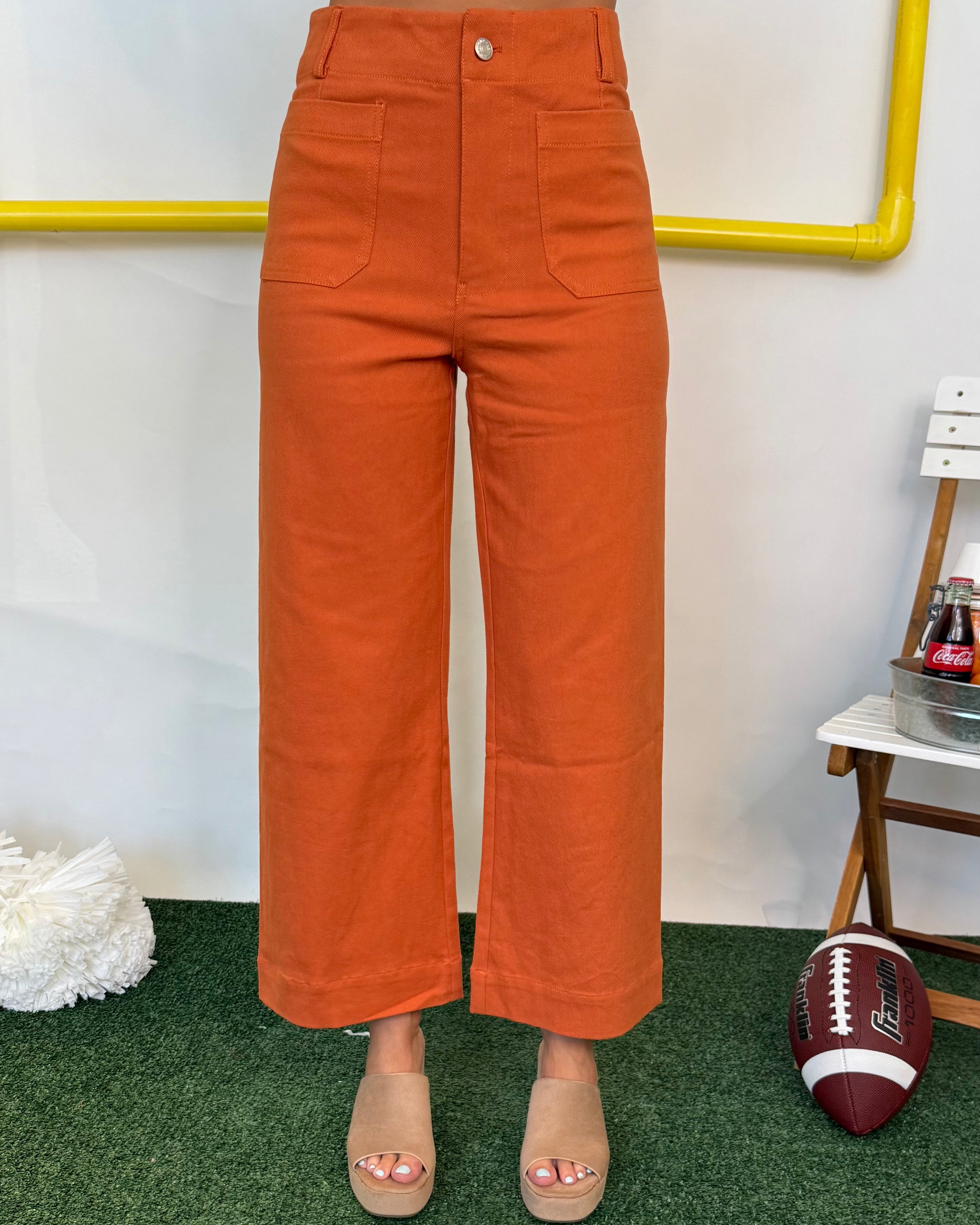 Worn Well Clay Washed Wide Leg Pants-Shop-Womens-Boutique-Clothing