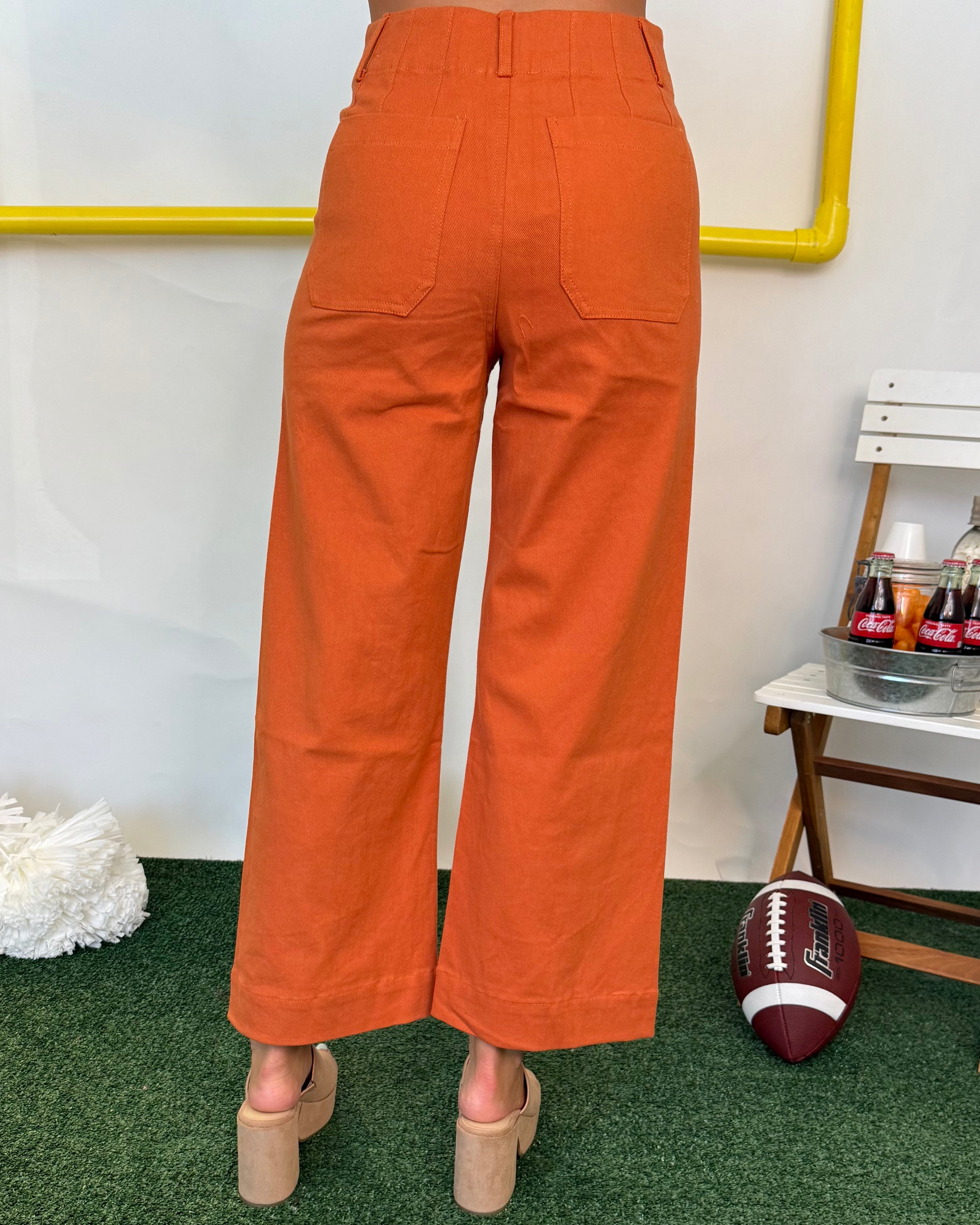 Worn Well Clay Washed Wide Leg Pants-Shop-Womens-Boutique-Clothing