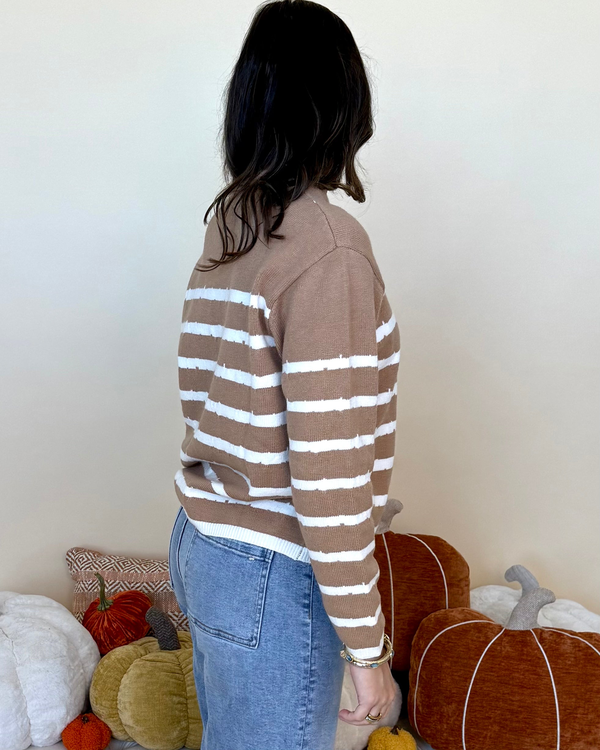 Windy Night Coco Striped Sweater-Shop-Womens-Boutique-Clothing