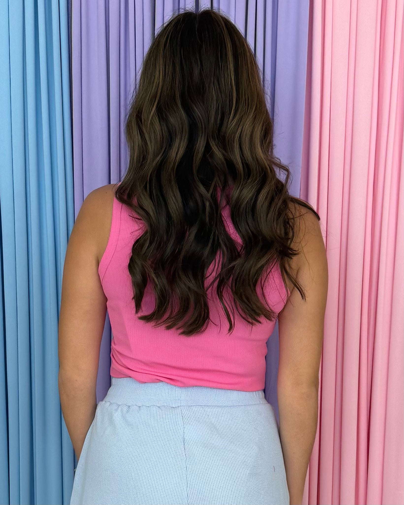 LULU MAC Bubblegum Tank Top-Shop-Womens-Boutique-Clothing