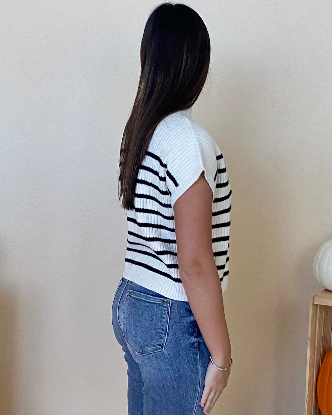 Let You Know Ivory Stripe Sweater-Shop-Womens-Boutique-Clothing