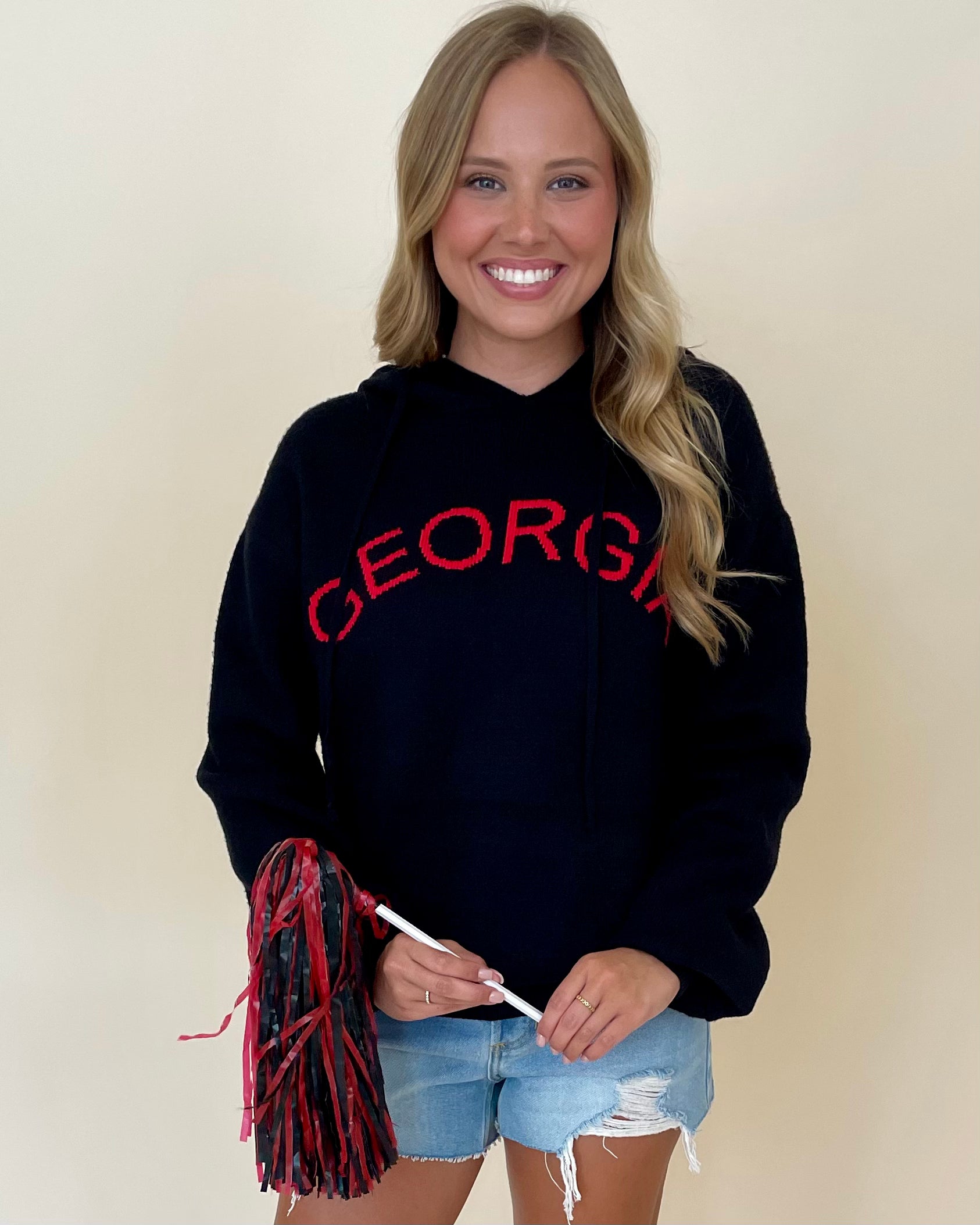 A Moment Black Georgia Hoodie-Shop-Womens-Boutique-Clothing