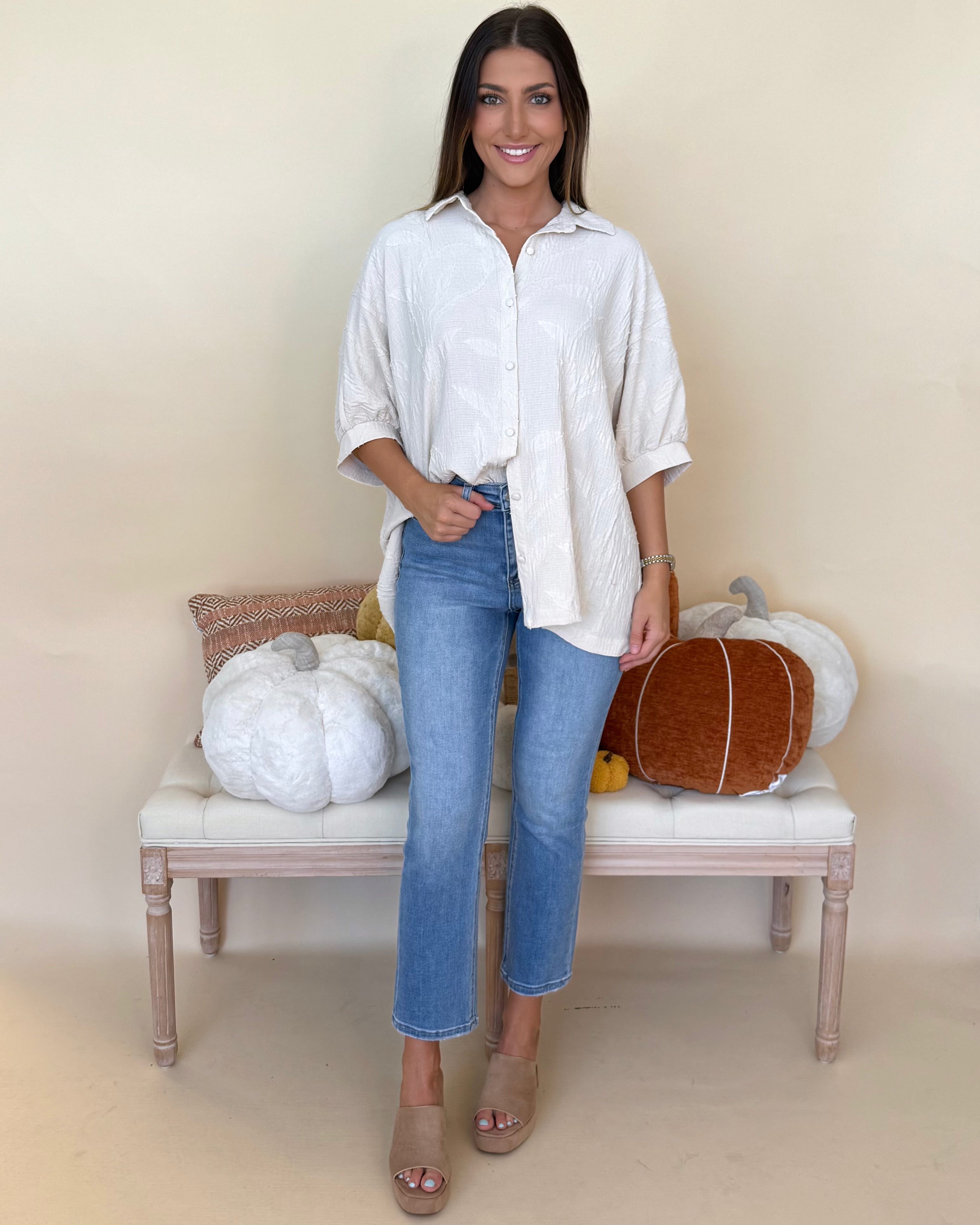 So New High Rise Crop Slim Straight Jeans-Shop-Womens-Boutique-Clothing