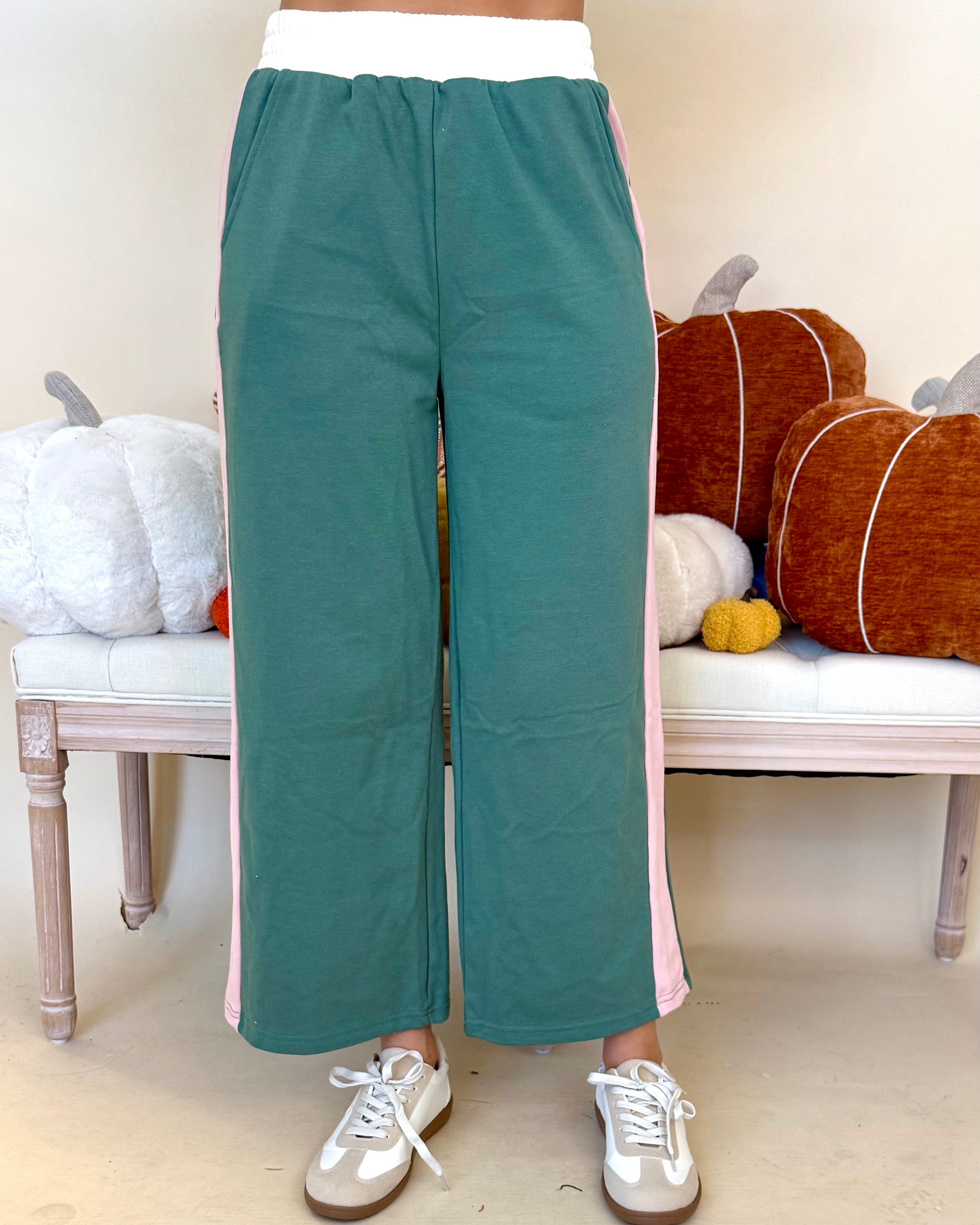Make It Your Own Mist Green Colorblock Set-Shop-Womens-Boutique-Clothing
