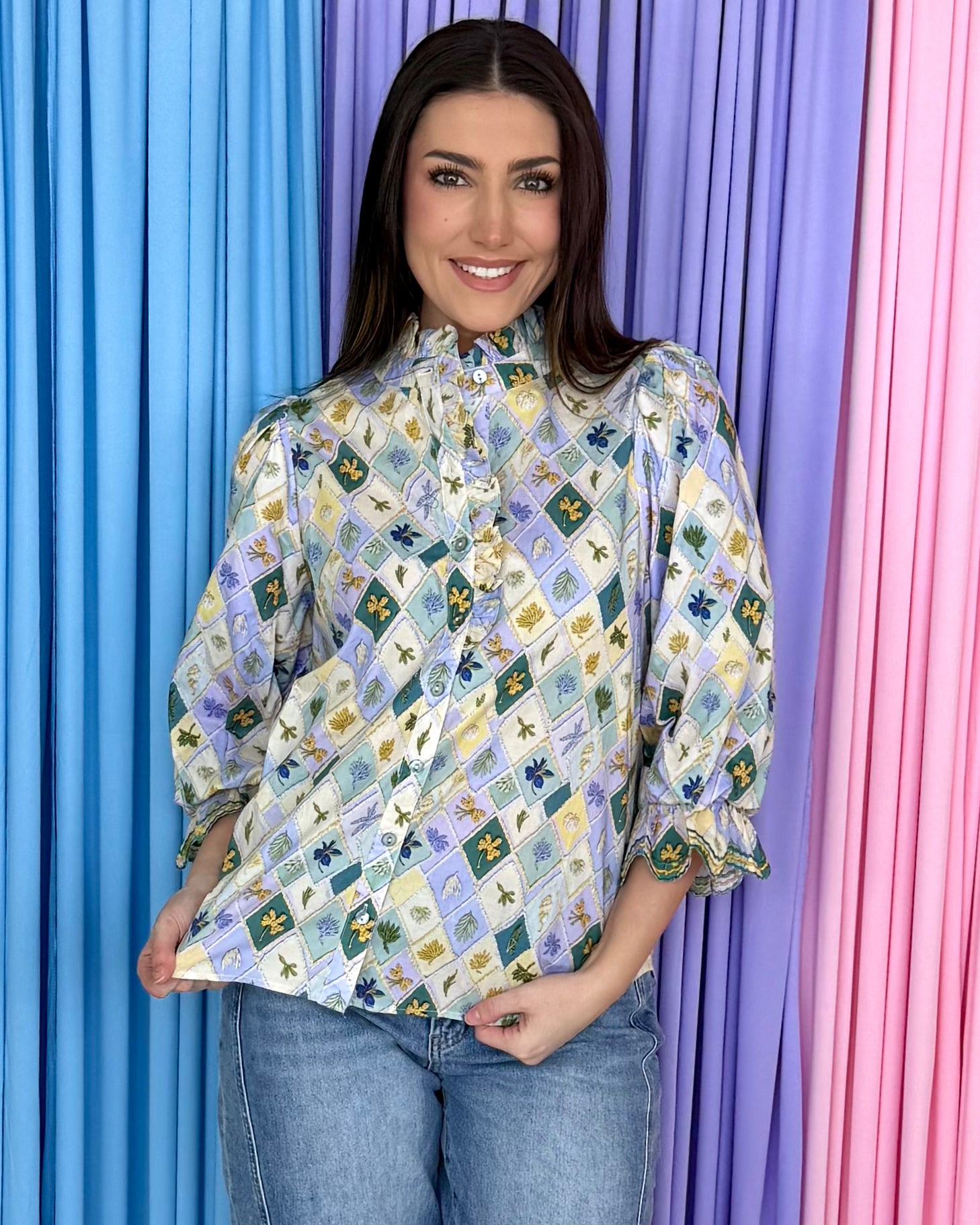 New Season Sage Combo Top-Shop-Womens-Boutique-Clothing