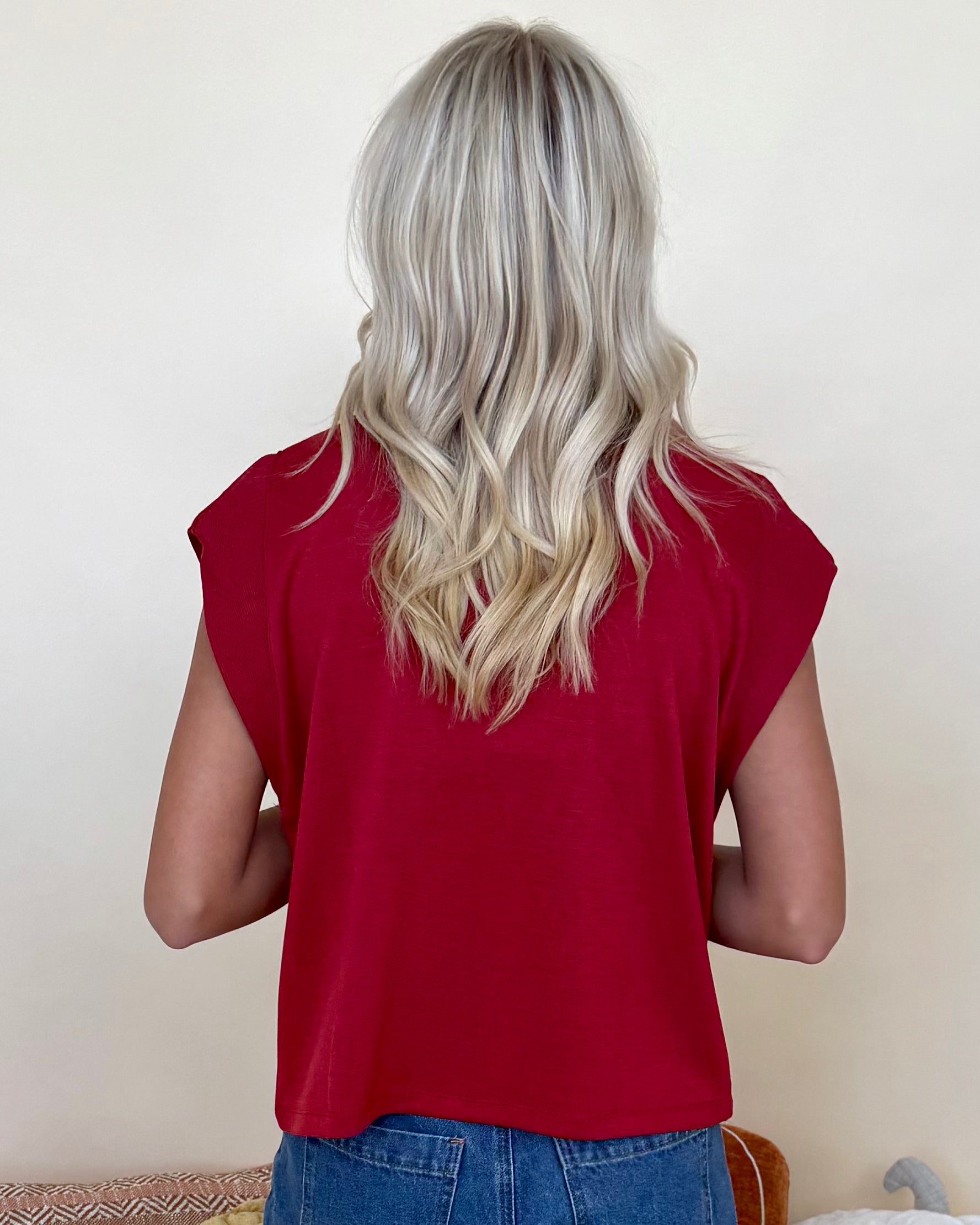 Natural Ease Brick Cap Sleeve Top-Shop-Womens-Boutique-Clothing