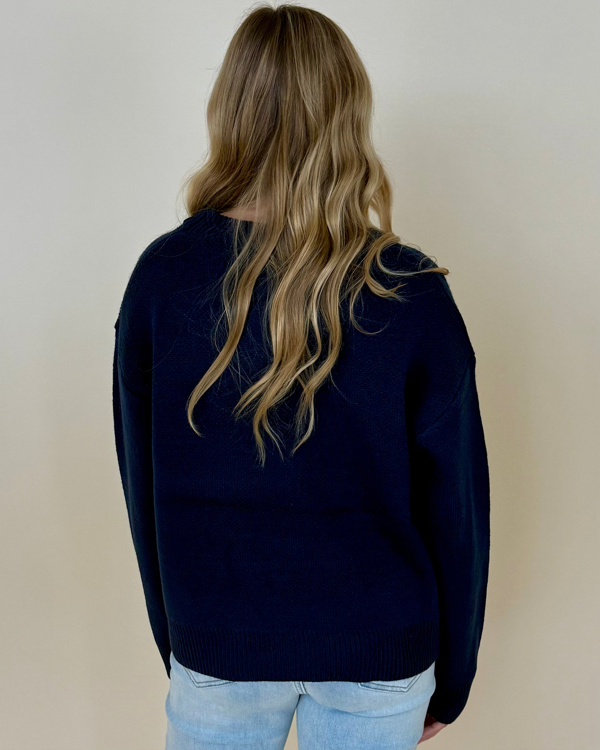 Stars Align Navy Amour Sweater-Shop-Womens-Boutique-Clothing