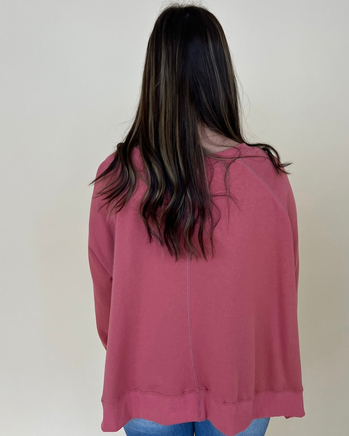 Colder Days Dried Rose Sweatshirt-Shop-Womens-Boutique-Clothing