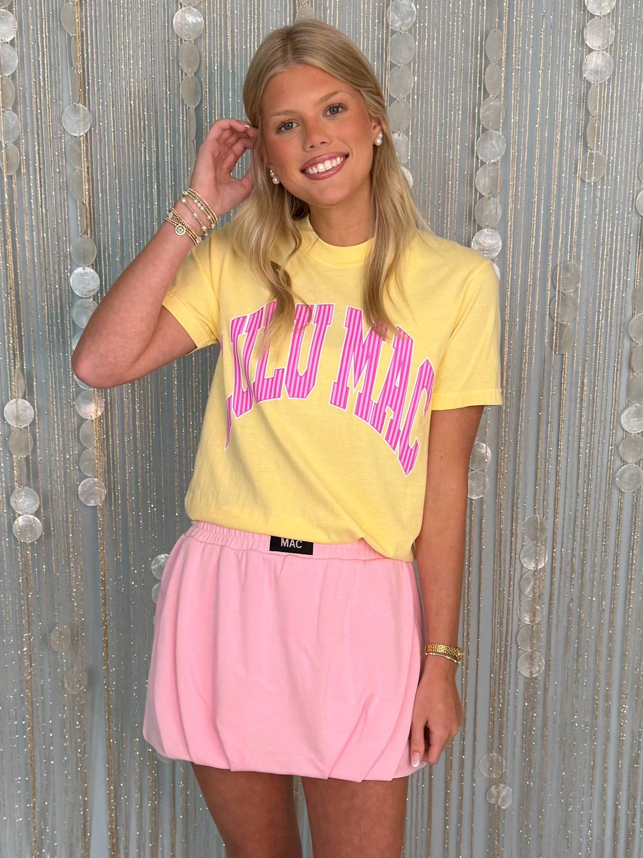 LUL Butter LM Stripe Tee-Shop-Womens-Boutique-Clothing