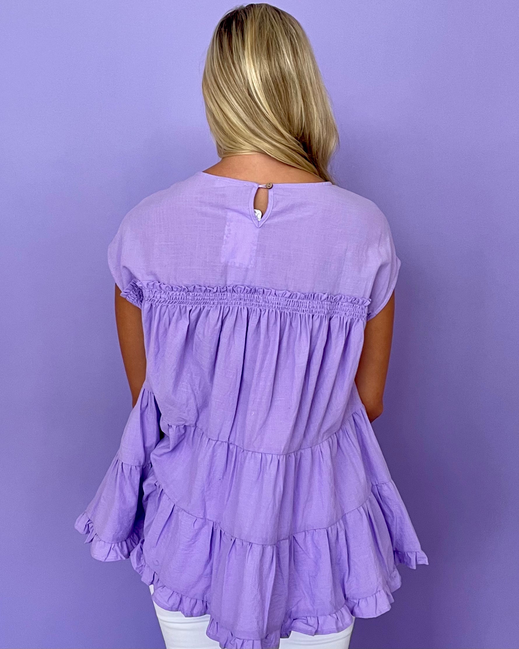 Now What Lavender Tunic Top-Shop-Womens-Boutique-Clothing