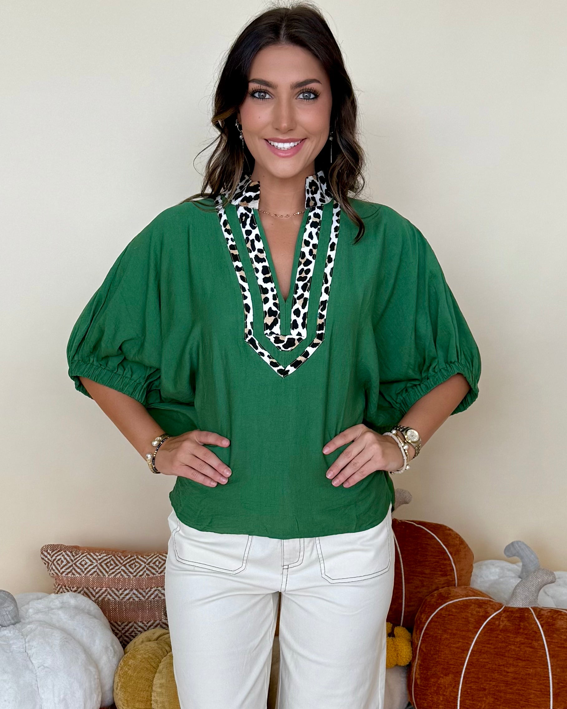 Higher Heights Fern Leopard Accent Top-Shop-Womens-Boutique-Clothing