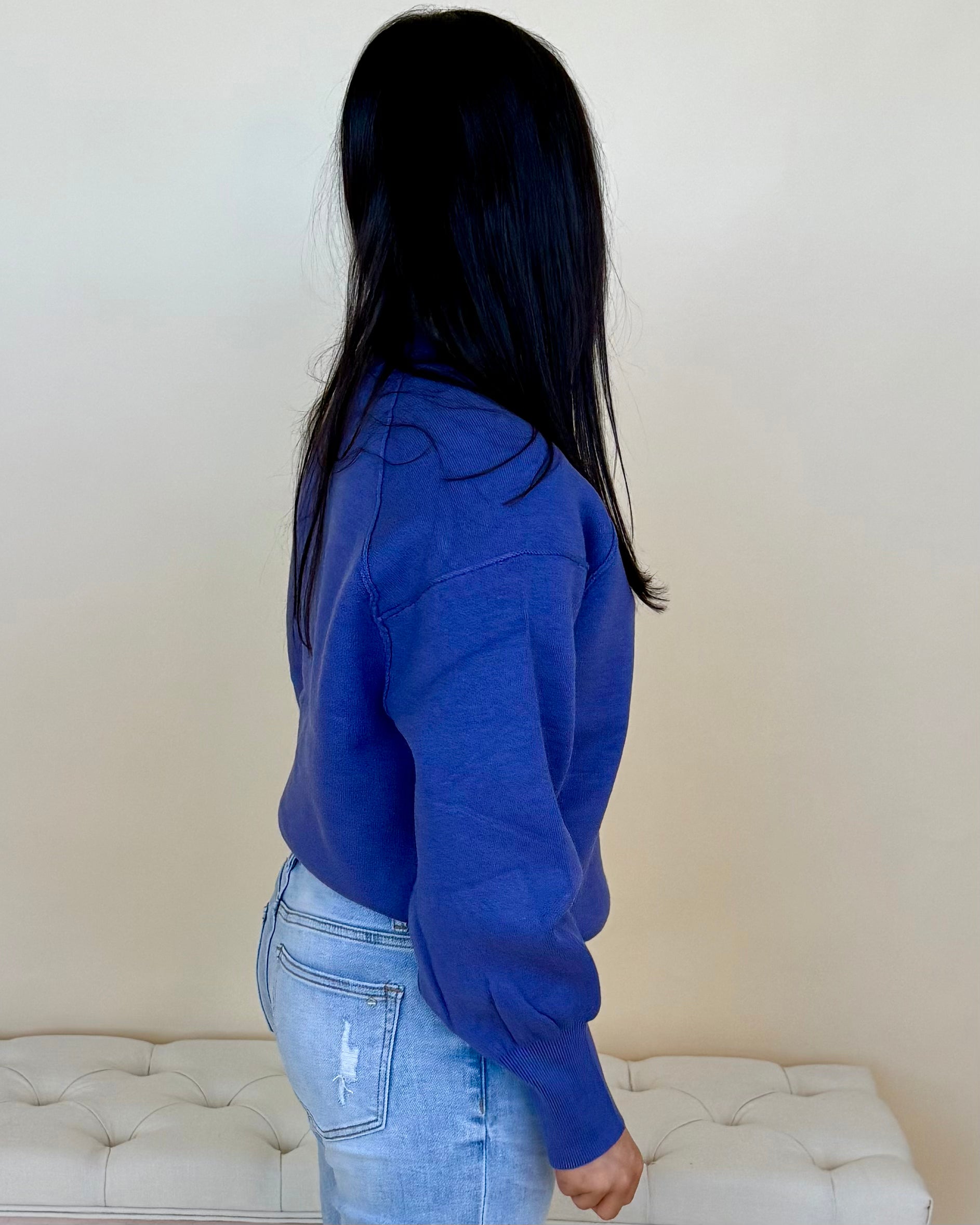 Soft Line Marlin Vicose Exposed Seam Sweater-Shop-Womens-Boutique-Clothing