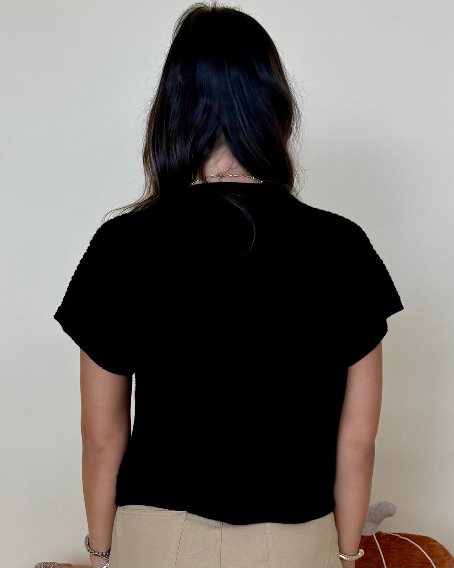 Keep Looking Black Pocket Sweater-Shop-Womens-Boutique-Clothing