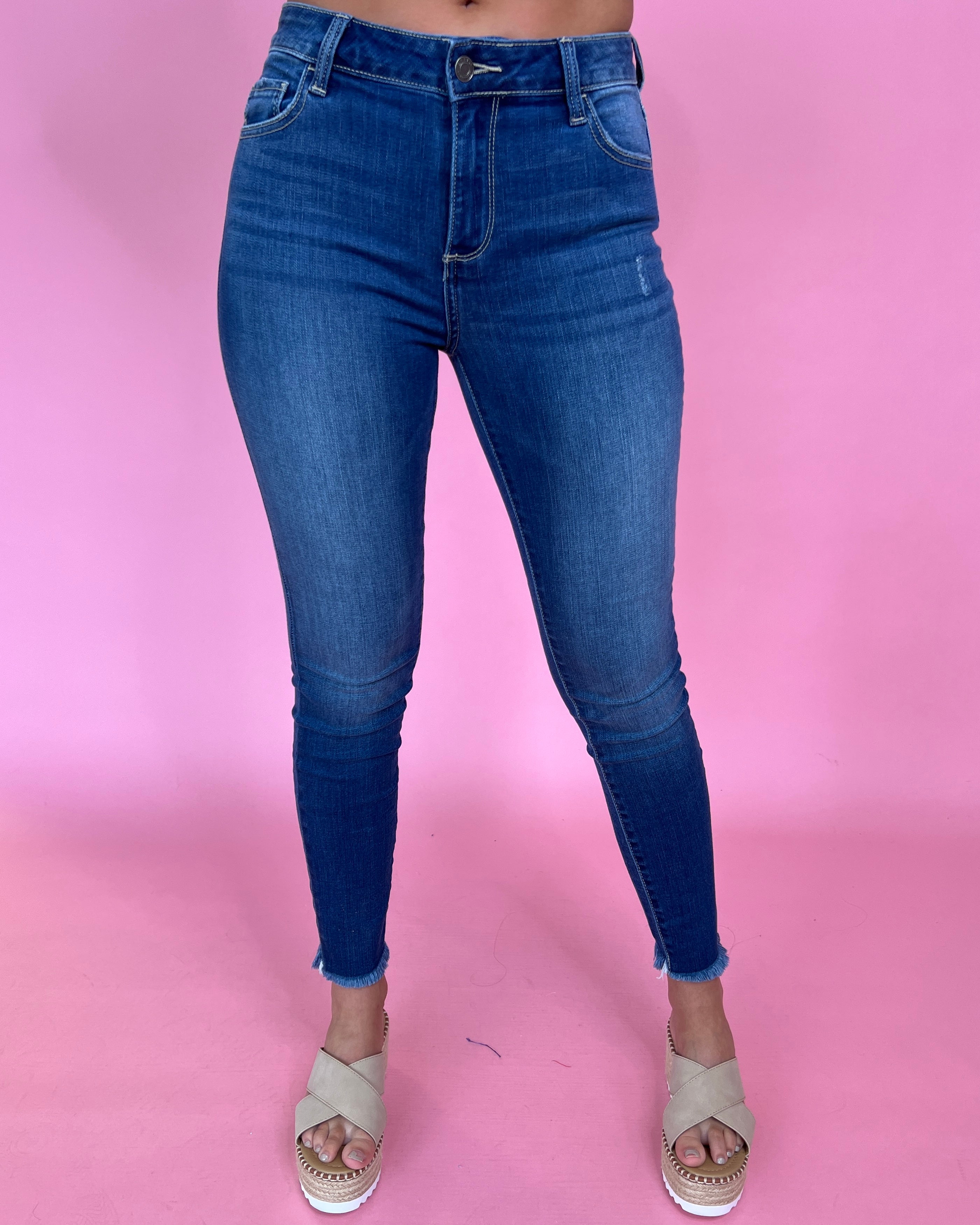 Uptown Brunch Denim Skinny Jeans-Shop-Womens-Boutique-Clothing