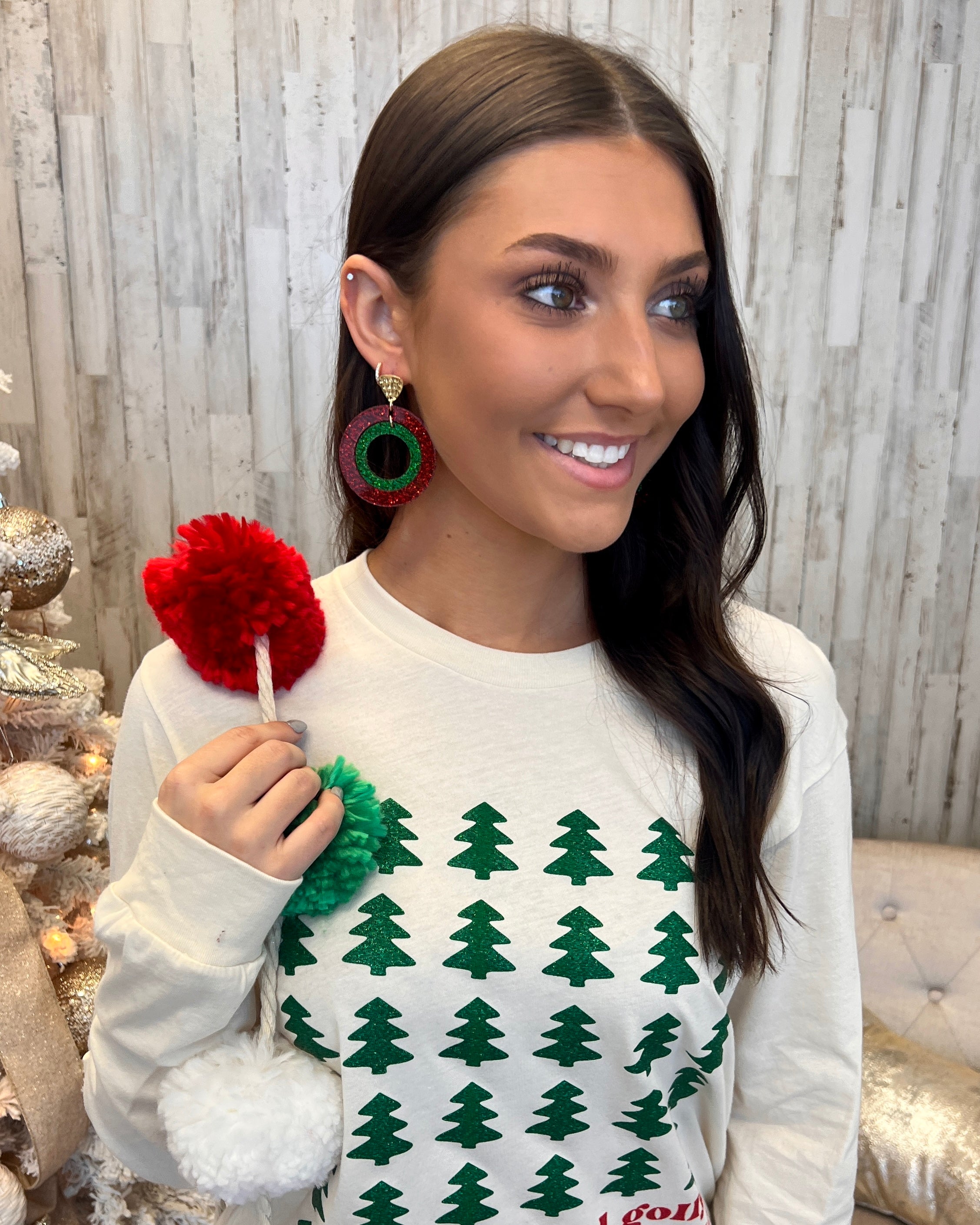 Make it Big Christmas Mix Earrings-Shop-Womens-Boutique-Clothing