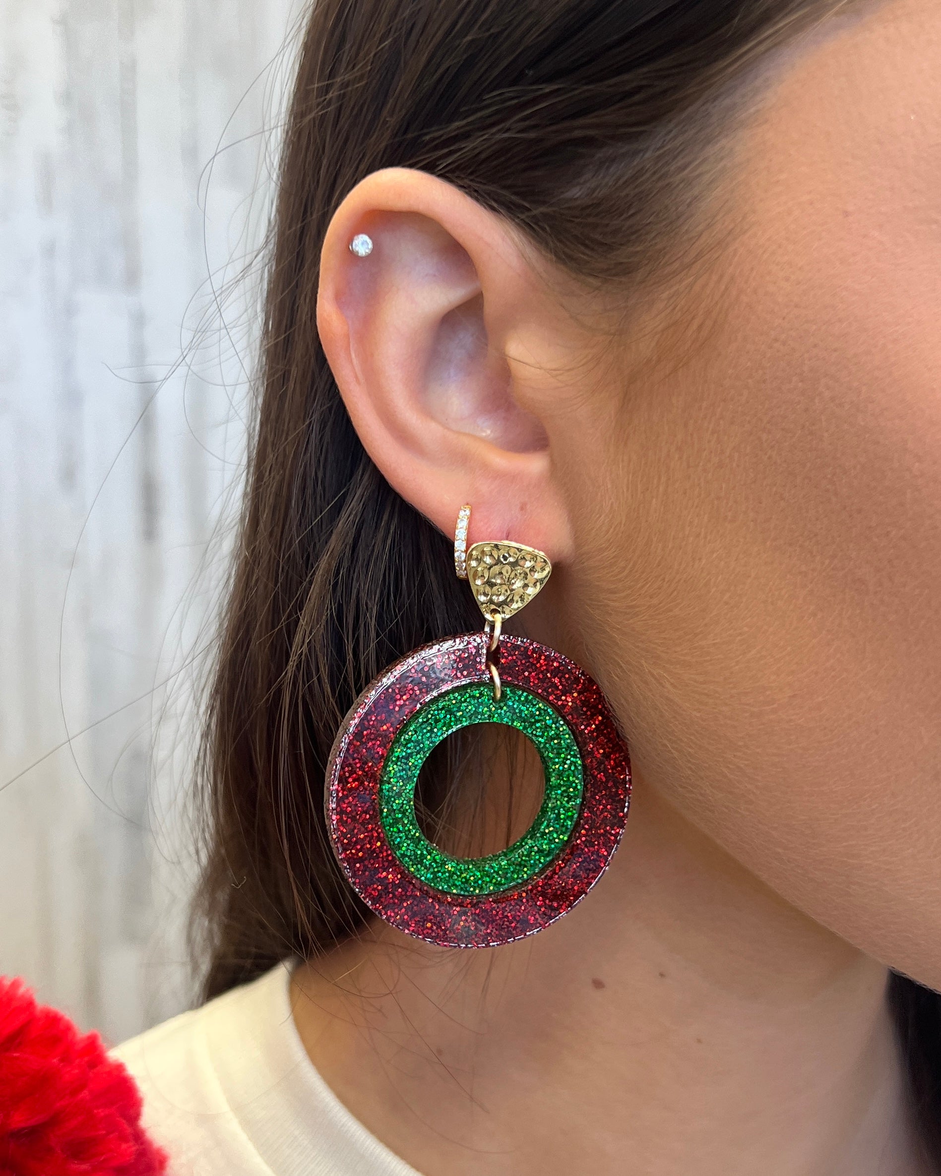 Make it Big Christmas Mix Earrings-Shop-Womens-Boutique-Clothing