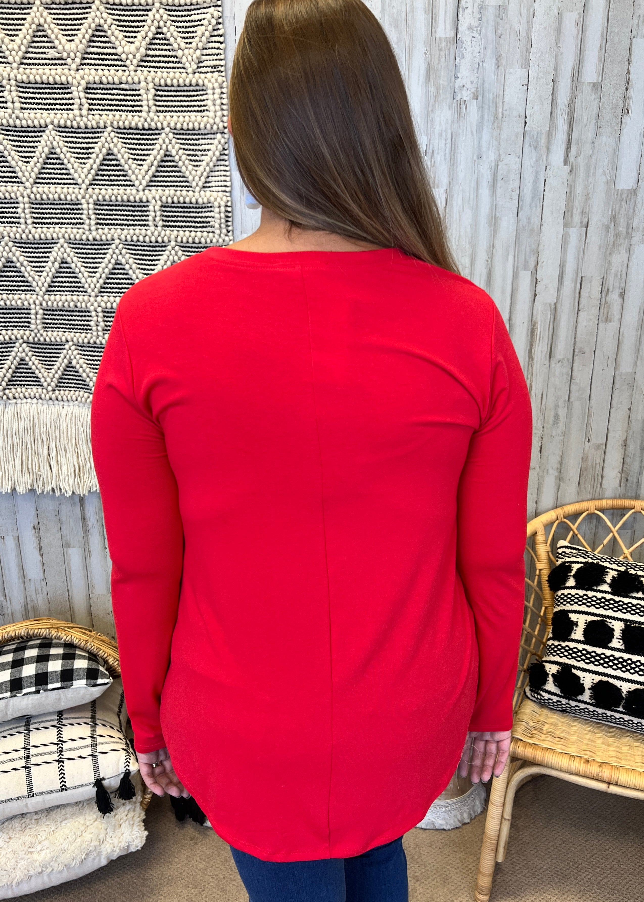 Enough Of You Plus Size Ruby Round Neck Top-Shop-Womens-Boutique-Clothing