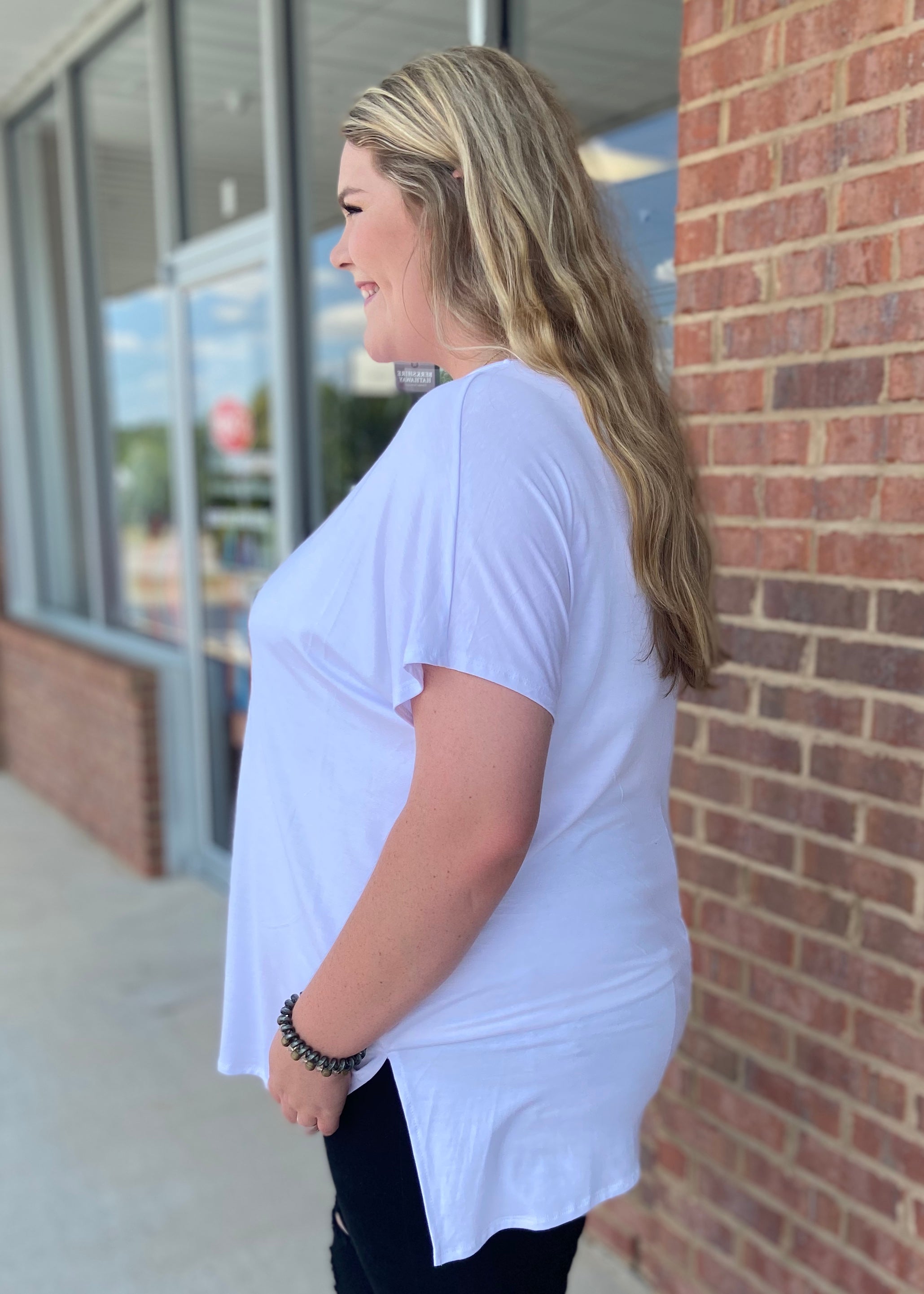 Anything But Basic White Plus Size Top-Shop-Womens-Boutique-Clothing
