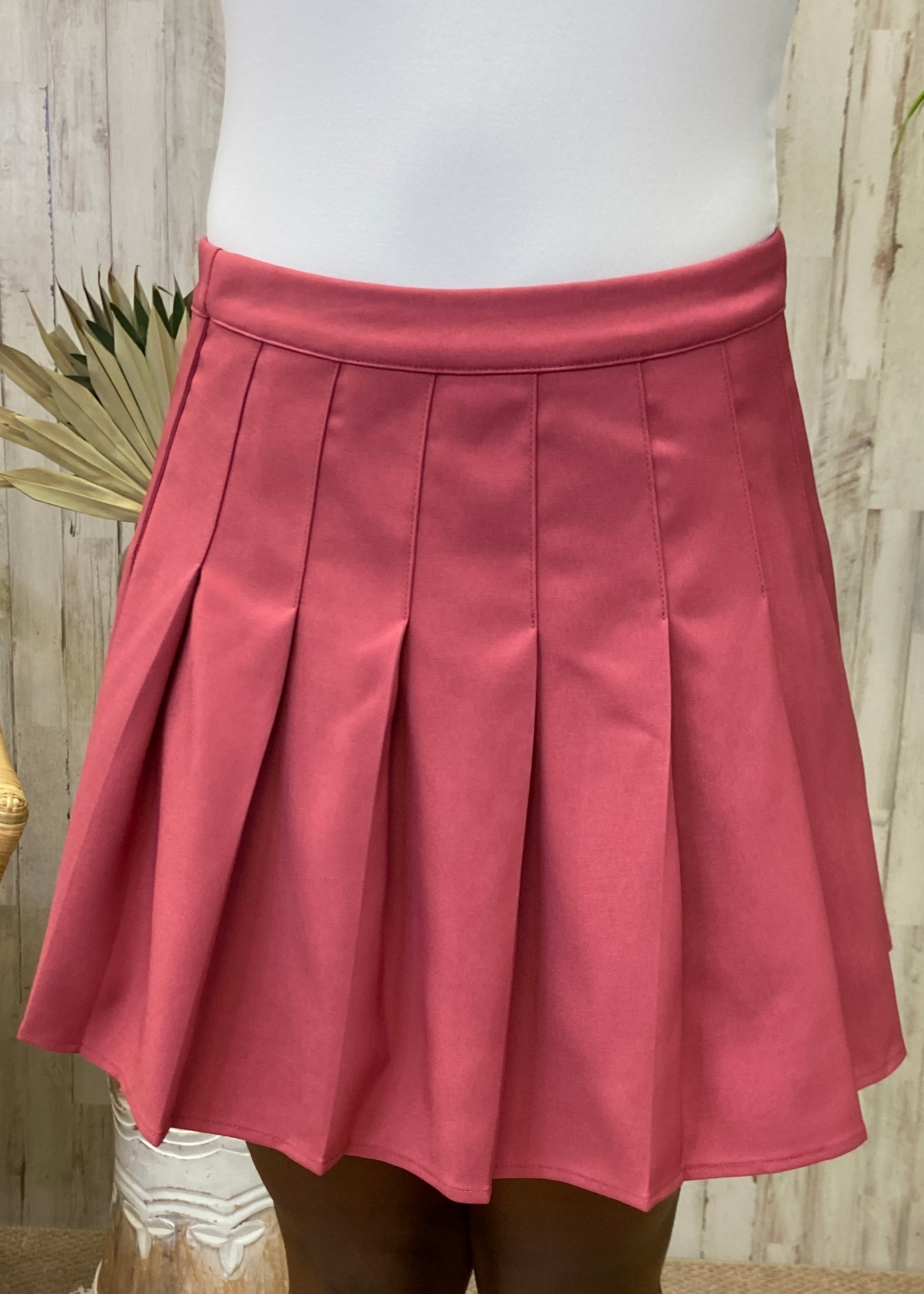 Movin' On Rose Pleated Skirt-Shop-Womens-Boutique-Clothing